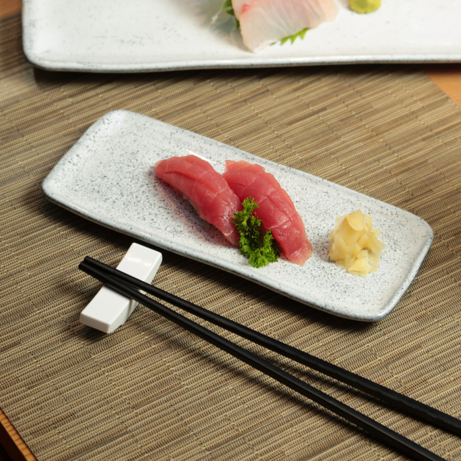 Conjunto com 4 Travessas Retangular Pequena Orgânico Echo 22x9,5cm - Imagem 2