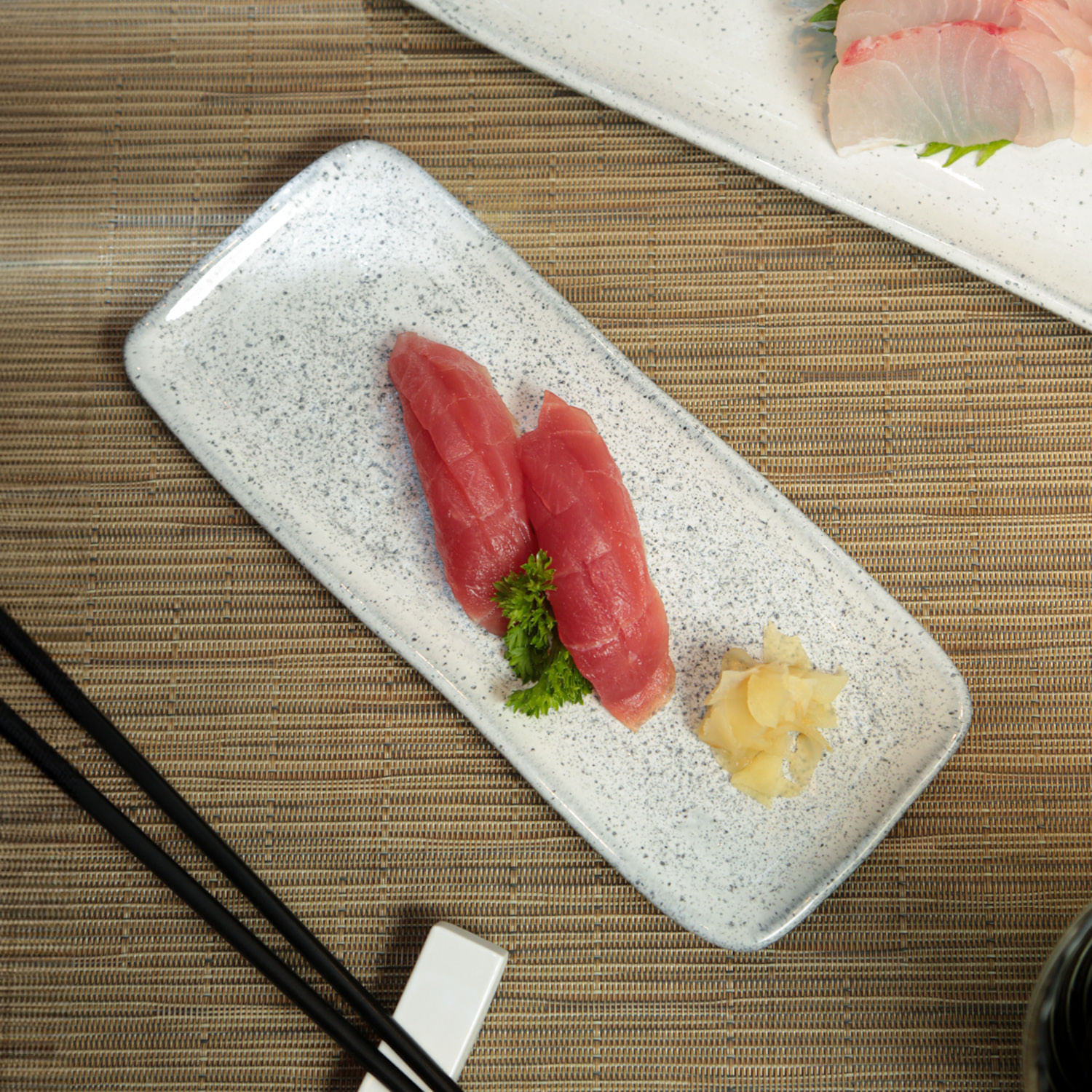 Conjunto com 4 Travessas Retangular Pequena Orgânico Echo 22x9,5cm - Imagem 3