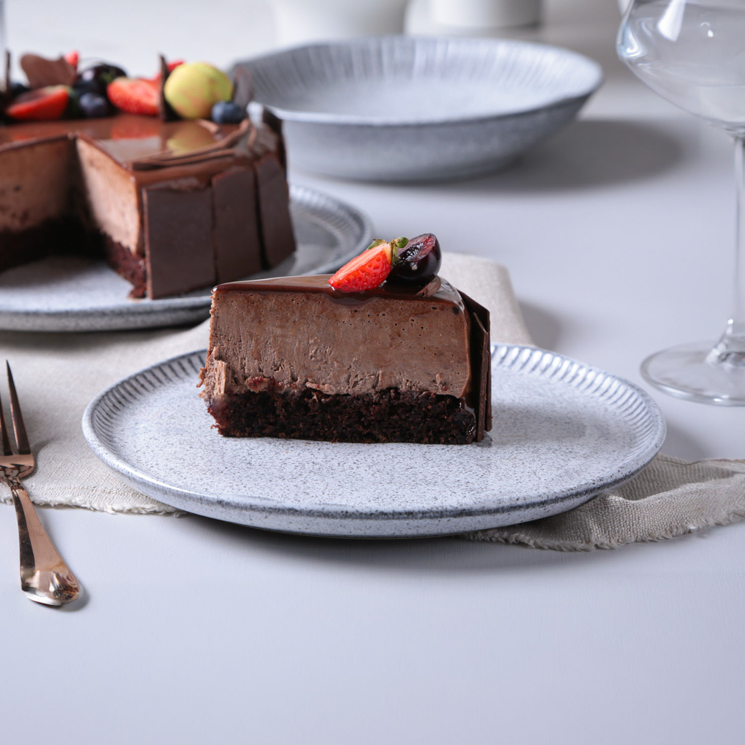 Conjunto com 6 Pratos de Sobremesa Linhas Echo Ø21,5cm - Imagem 4