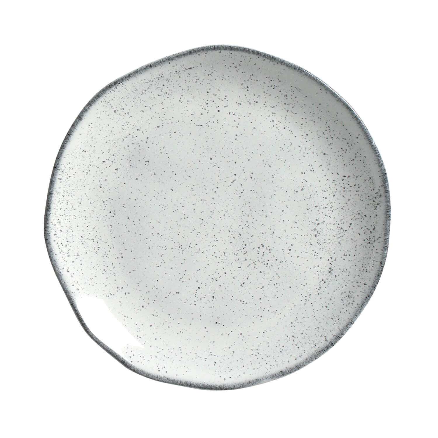 Conjunto com 6 Pratos de Sobremesa Orgânico Echo Ø19,5cm