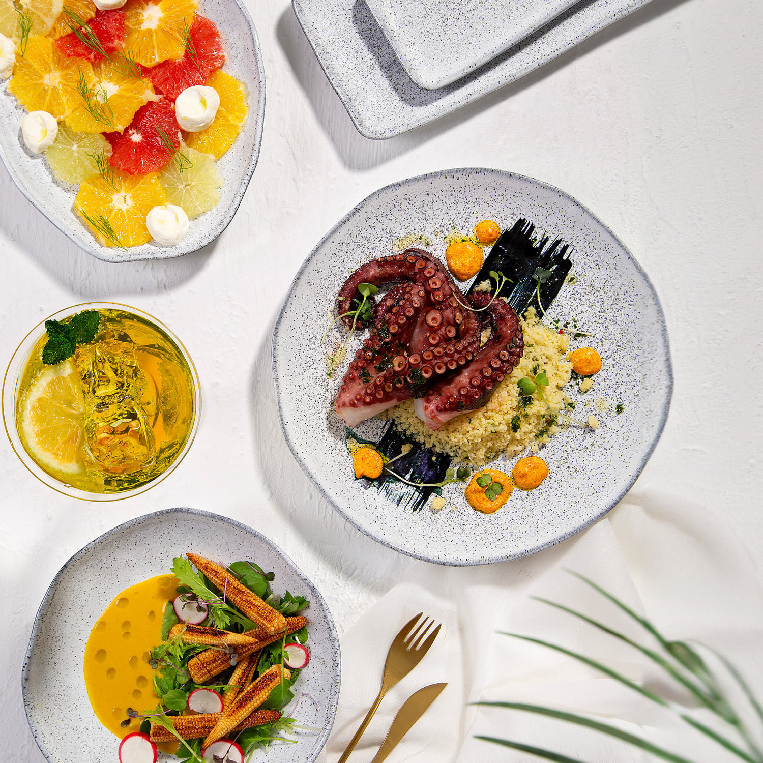 Conjunto com 6 Pratos Raso Orgânico Echo Ø26,5cm - Imagem 3