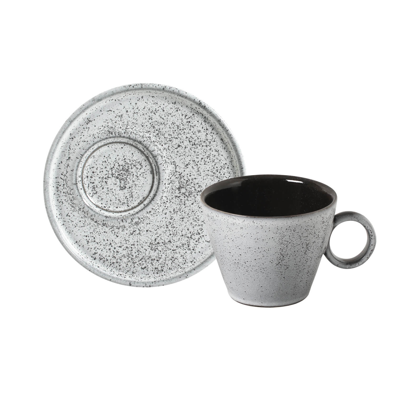 Conjunto com 6 Xícaras de Chá Neo com Pires Neo Echo 210ml