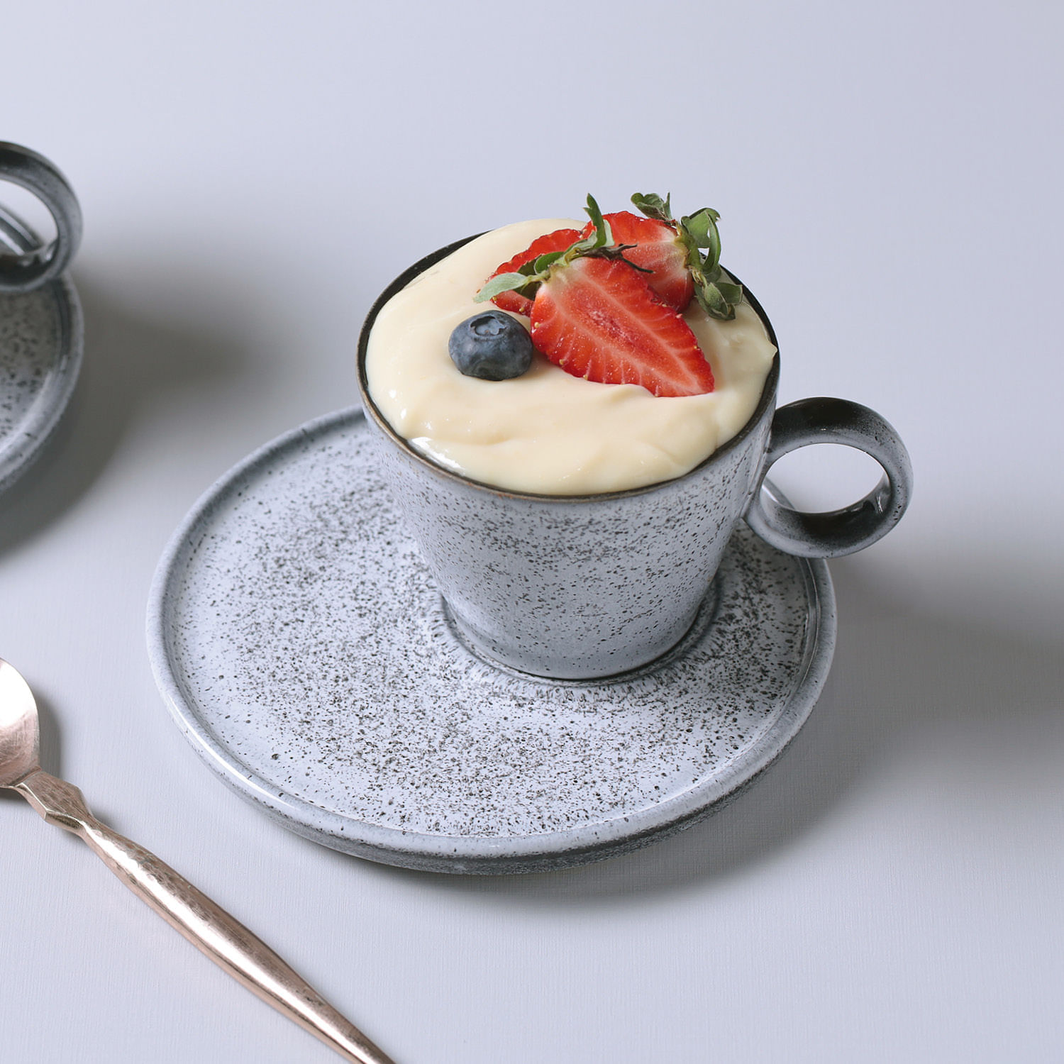 Conjunto com 6 Xícaras de Chá Neo com Pires Neo Echo 210ml - Imagem 2