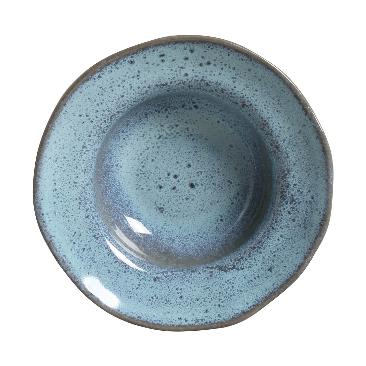 Conjunto com 4 Pratos de Entrada/Sobremesa Orgânico Breeze Ø19x5,5cm 250ml