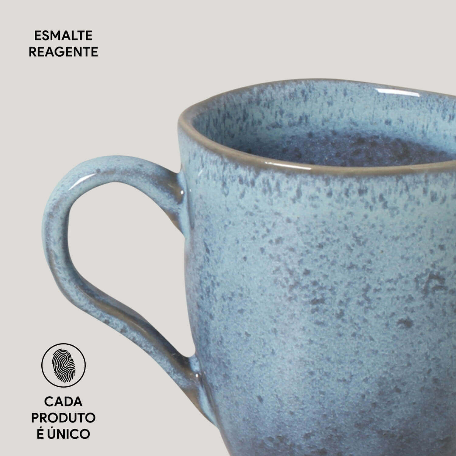 Conjunto com 4 Canecas Orgânico Breeze 273ml - Imagem 5