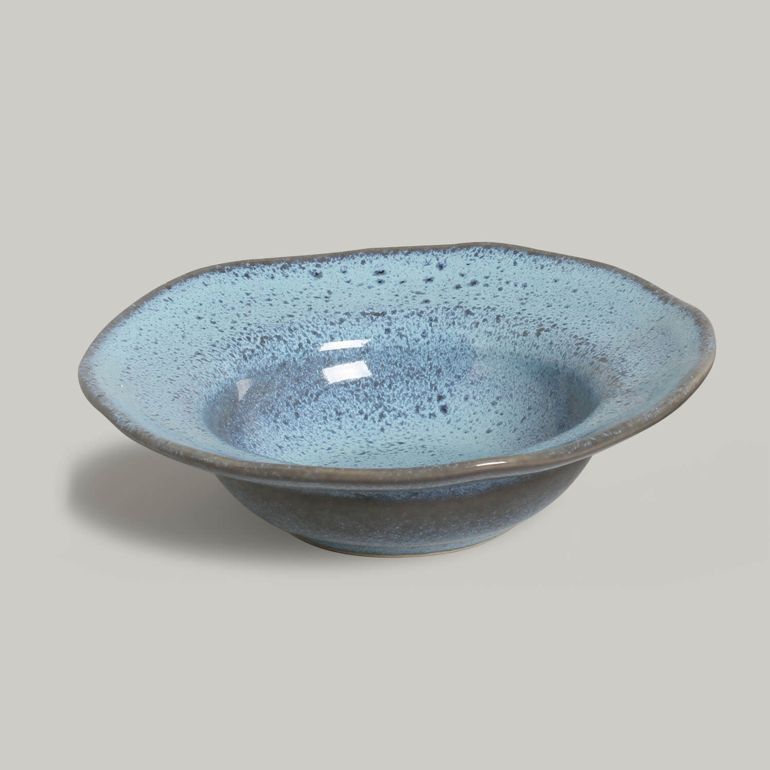 Conjunto com 4 Pratos de Entrada/Sobremesa Orgânico Breeze Ø19x5,5cm 250ml - Imagem 6