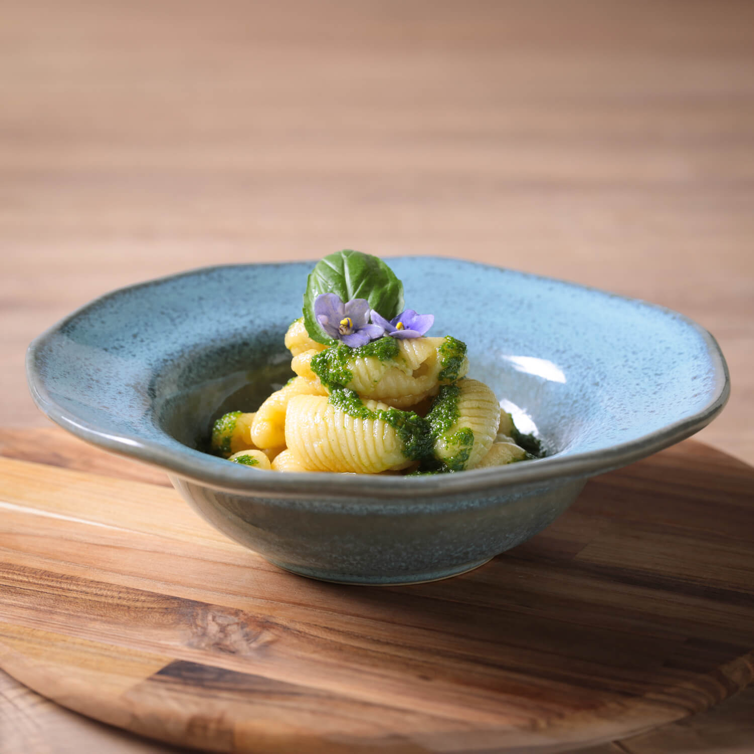 Conjunto com 4 Pratos de Entrada/Sobremesa Orgânico Breeze Ø19x5,5cm 250ml - Imagem 2