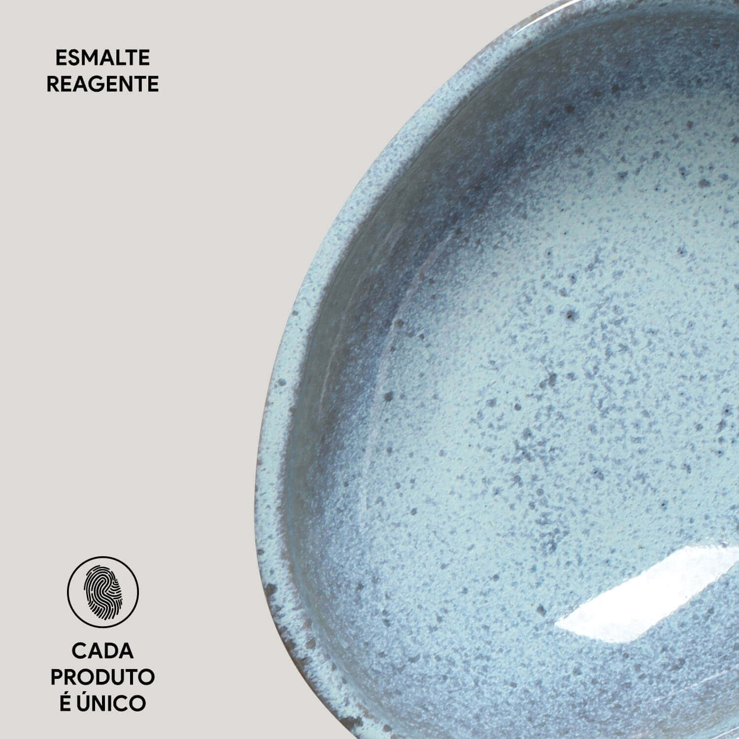 Conjunto com 6 Cumbucas Oval Orgânico Breeze 14,5x12x4,9cm 265ml - Imagem 5