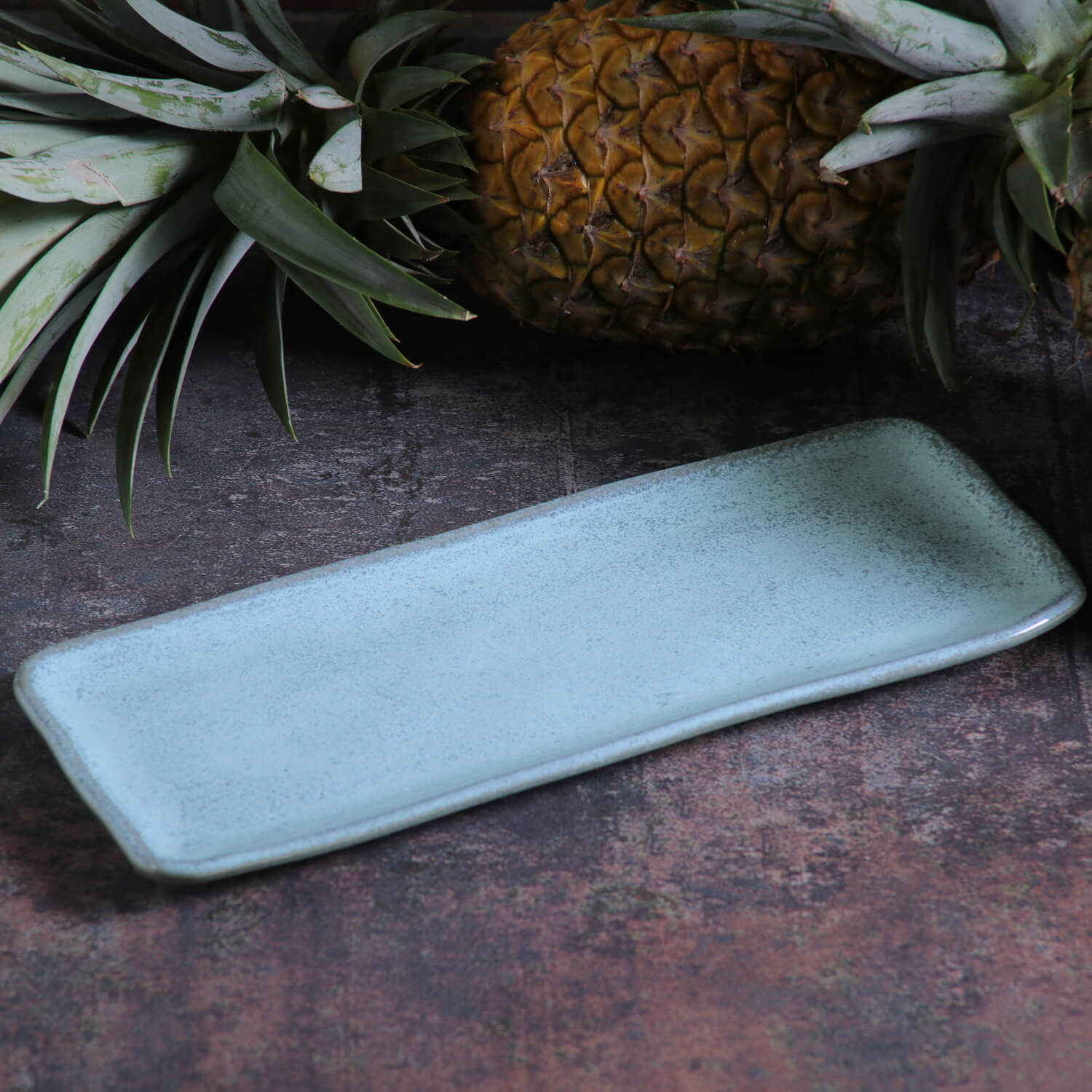 Conjunto com 4 Travessas Retangular Média Orgânico Breeze 33x13cm - Imagem 2