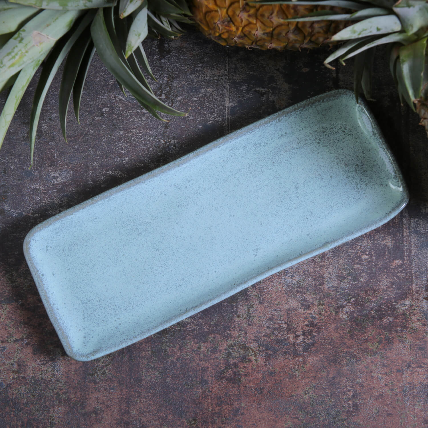 Conjunto com 4 Travessas Retangular Média Orgânico Breeze 33x13cm - Imagem 4