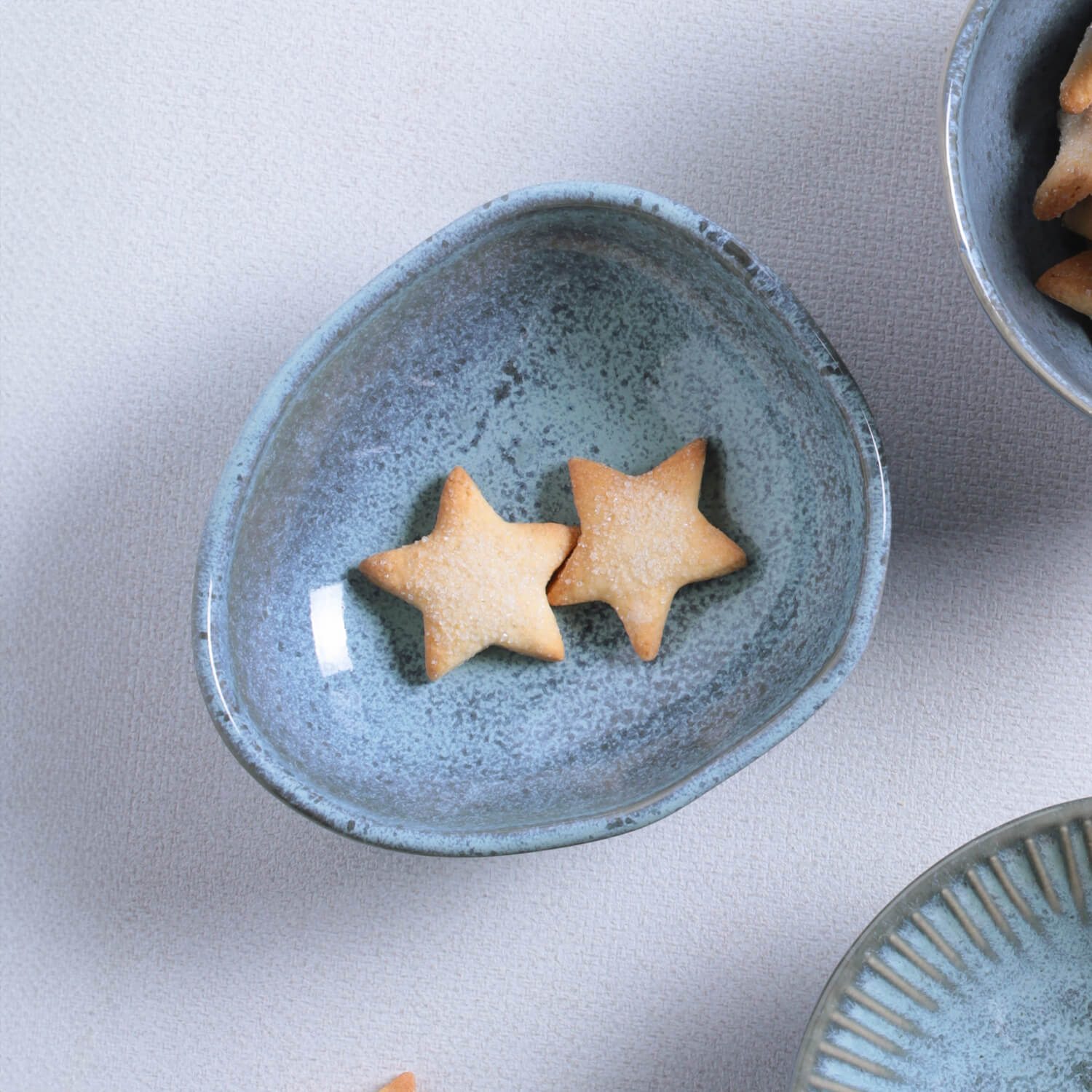 Conjunto com 6 Cumbucas Oval Orgânico Breeze 14,5x12x4,9cm 265ml - Imagem 4