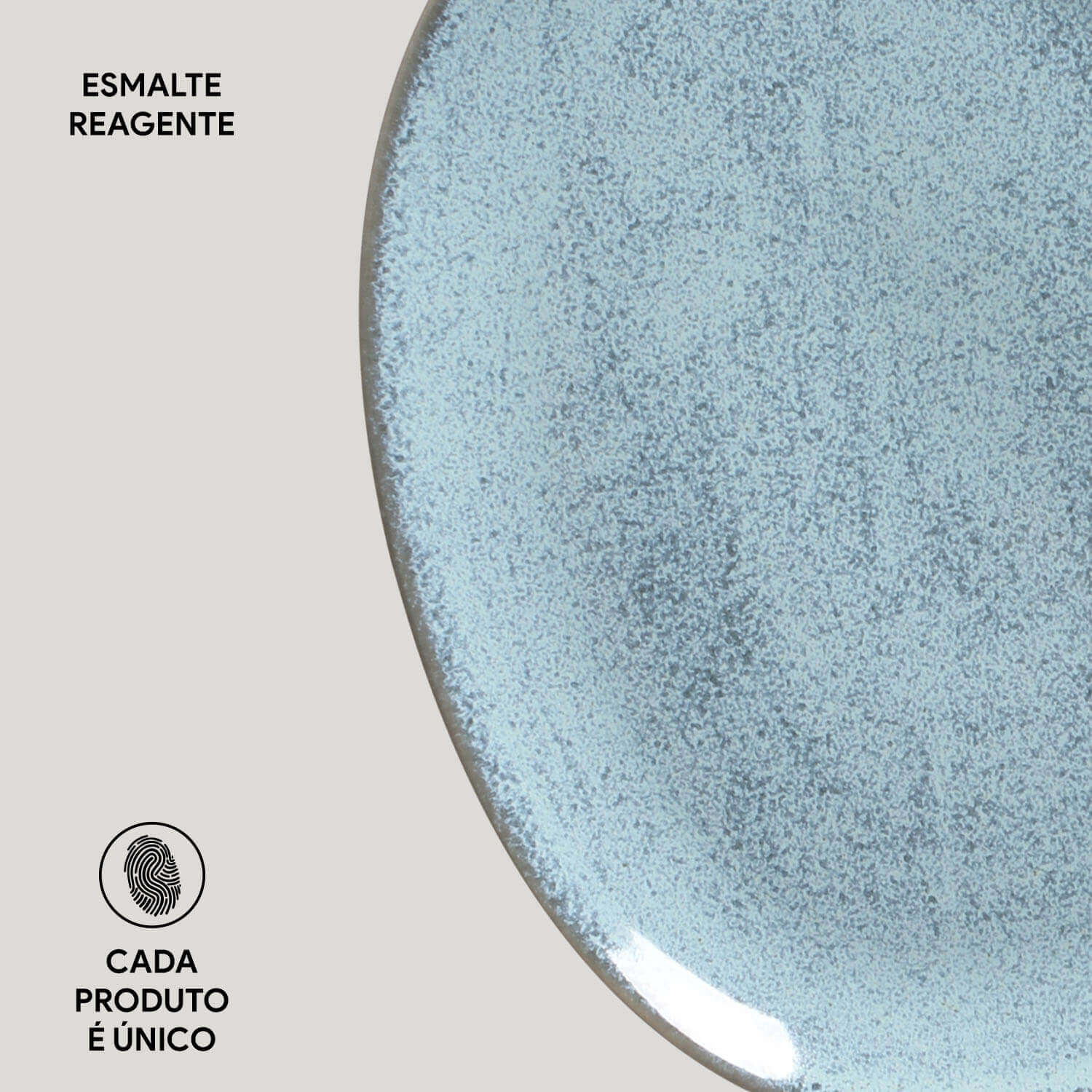 Conjunto com 6 Pratos Raso Oval Orgânico Breeze 31x24x2,5cm - Imagem 5