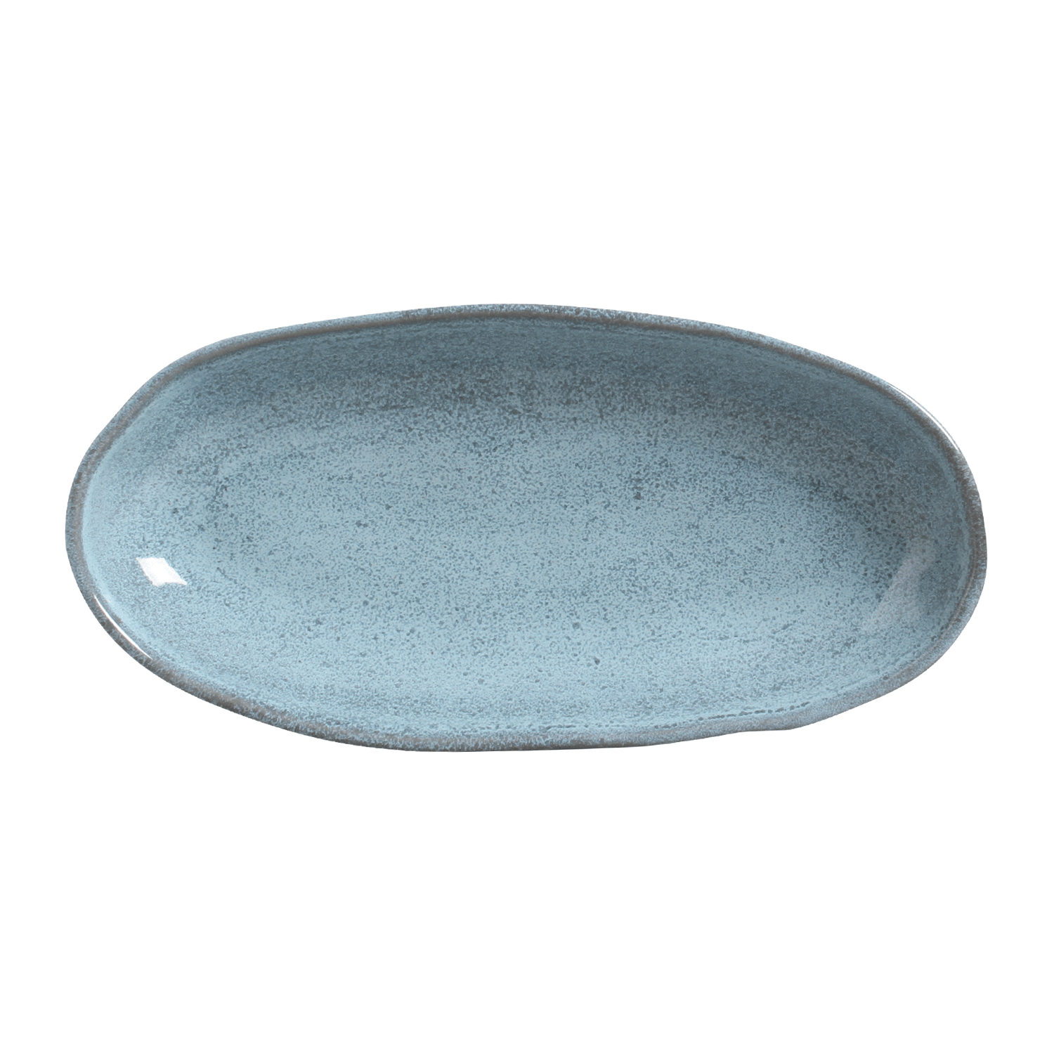 Conjunto com 4 Travessas Oval Funda G Orgânico Breeze 32x16cm 650ml