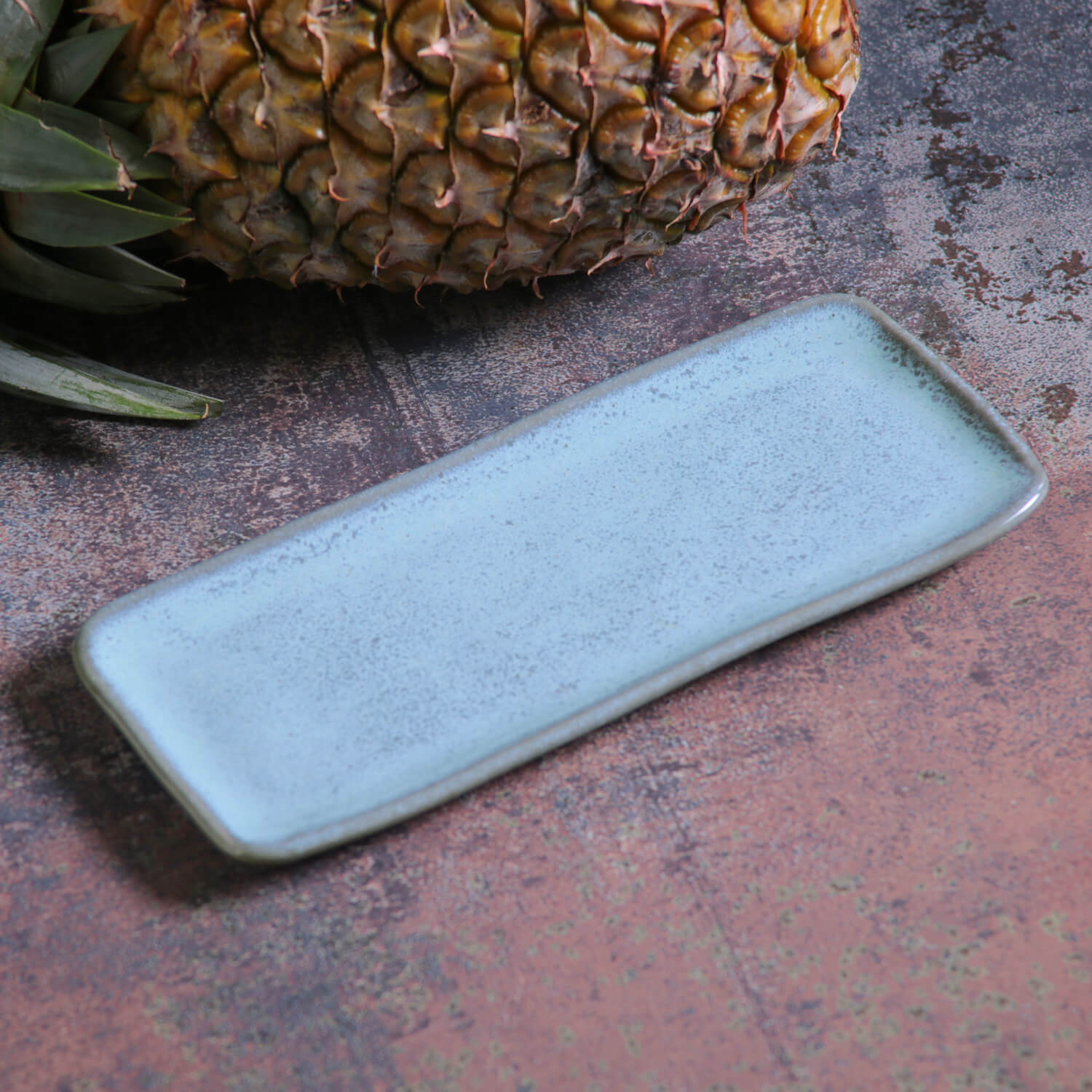 Conjunto com 4 Travessas Retangular Pequena Orgânico Breeze 22x9,5cm - Imagem 2