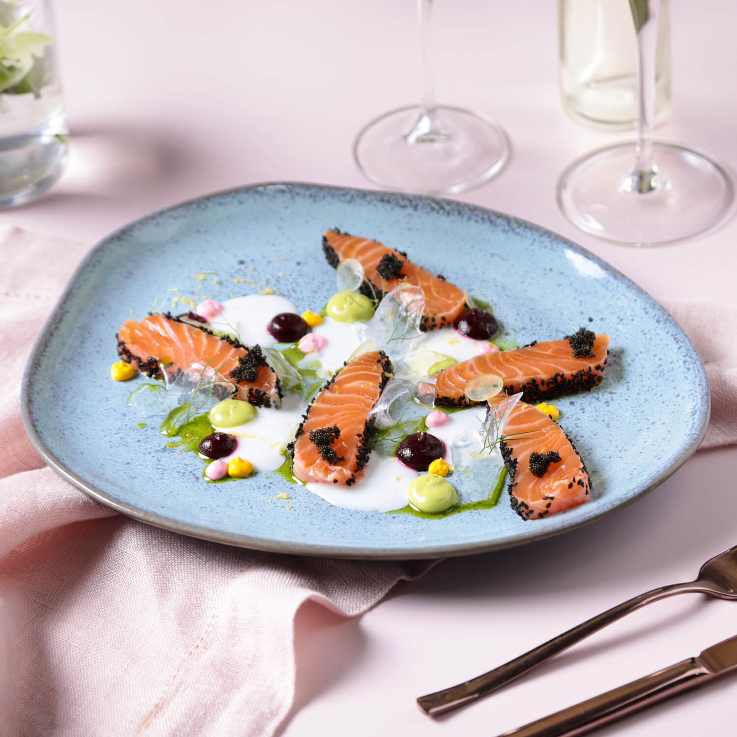 Conjunto com 6 Pratos Raso Oval Orgânico Breeze 31x24x2,5cm - Imagem 2