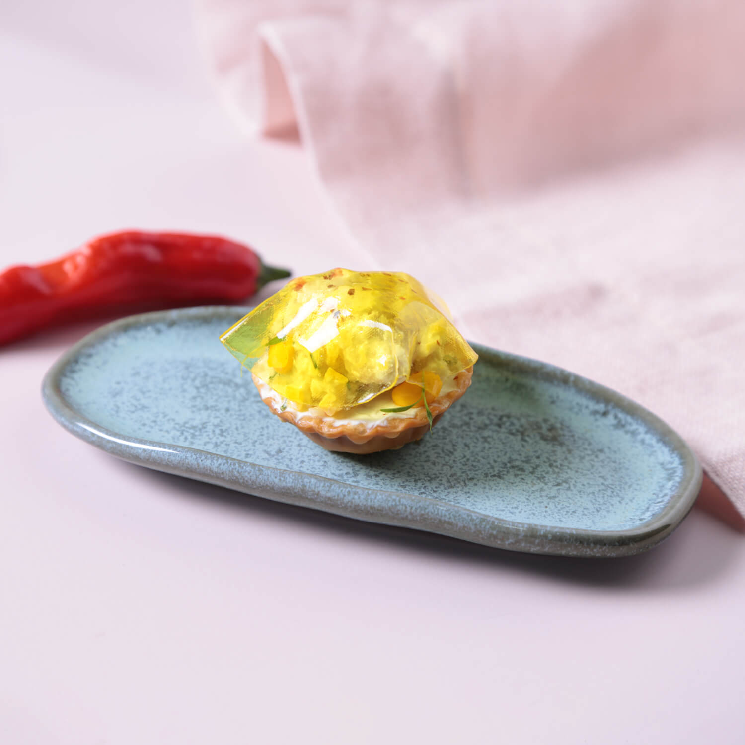 Conjunto com 4 Travessas Oval Rasa Mini Orgânico Breeze 16,5x8cm - Imagem 2