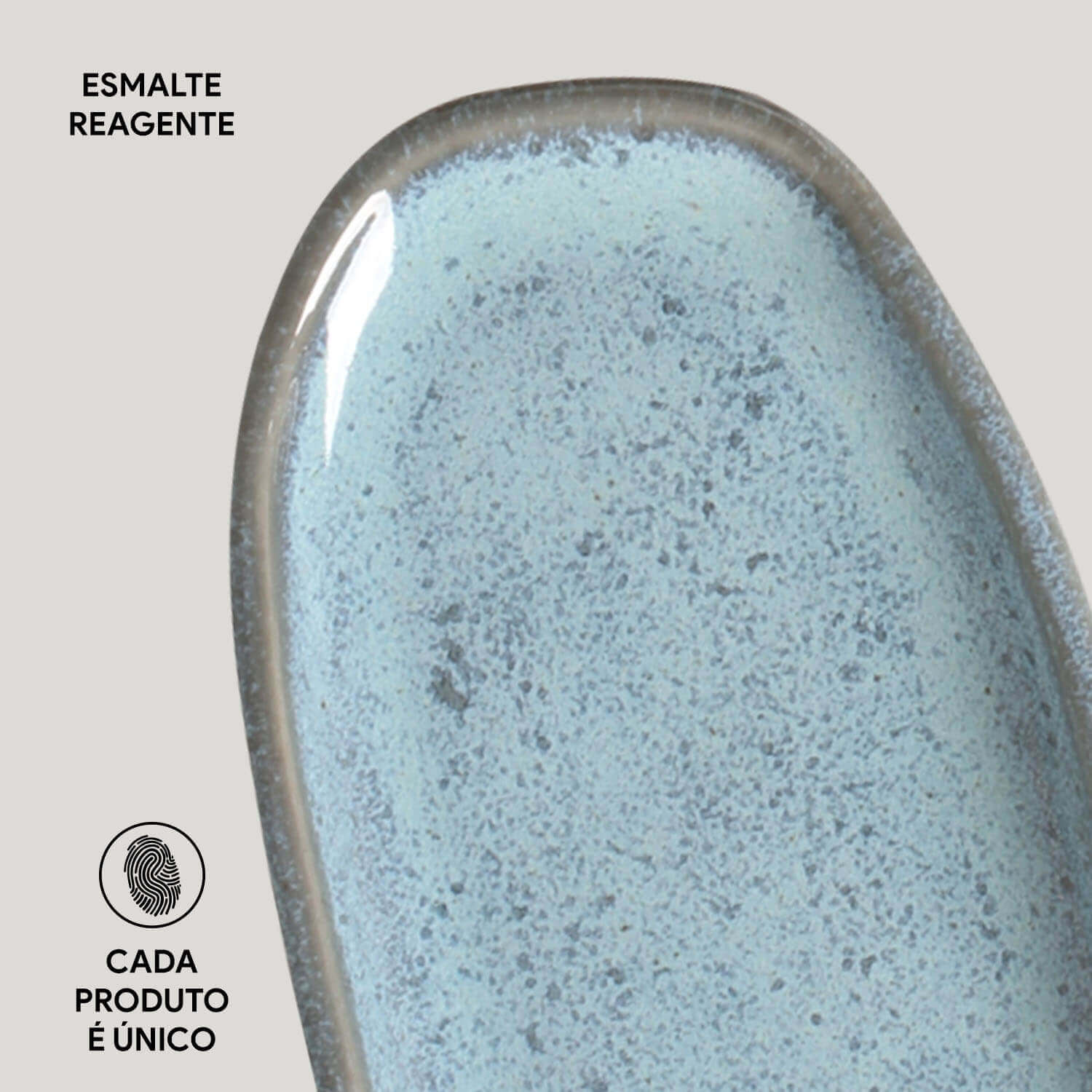 Conjunto com 4 Travessas Oval Rasa Mini Orgânico Breeze 16,5x8cm - Imagem 5