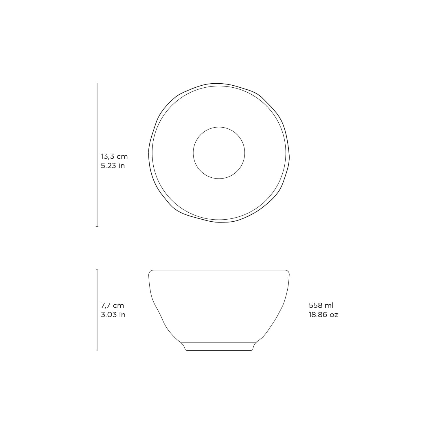 Conjunto com 6 Bowl Orgânico Breeze 558ml - Imagem 5