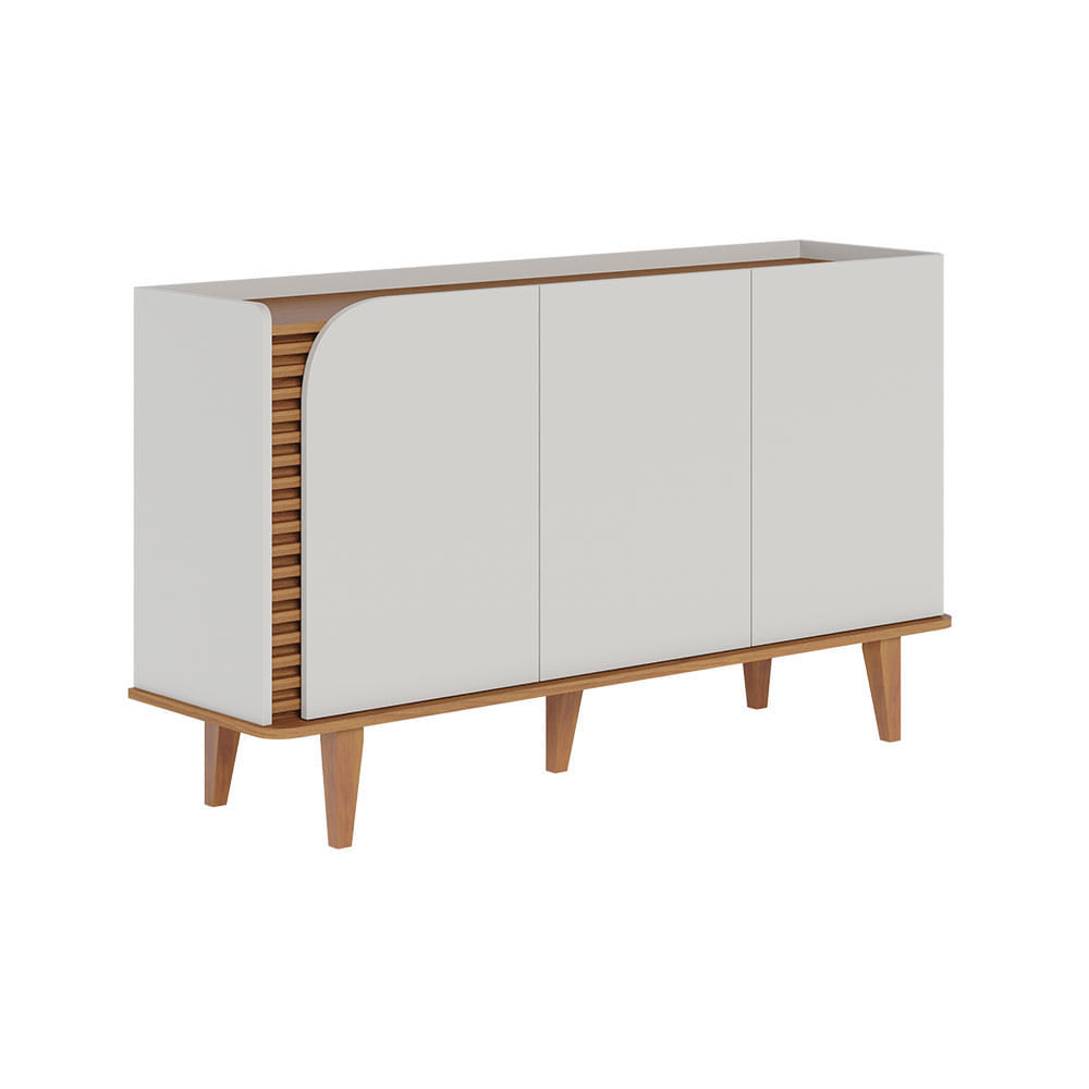Buffet Jurere Off White e Freijó 1,36m