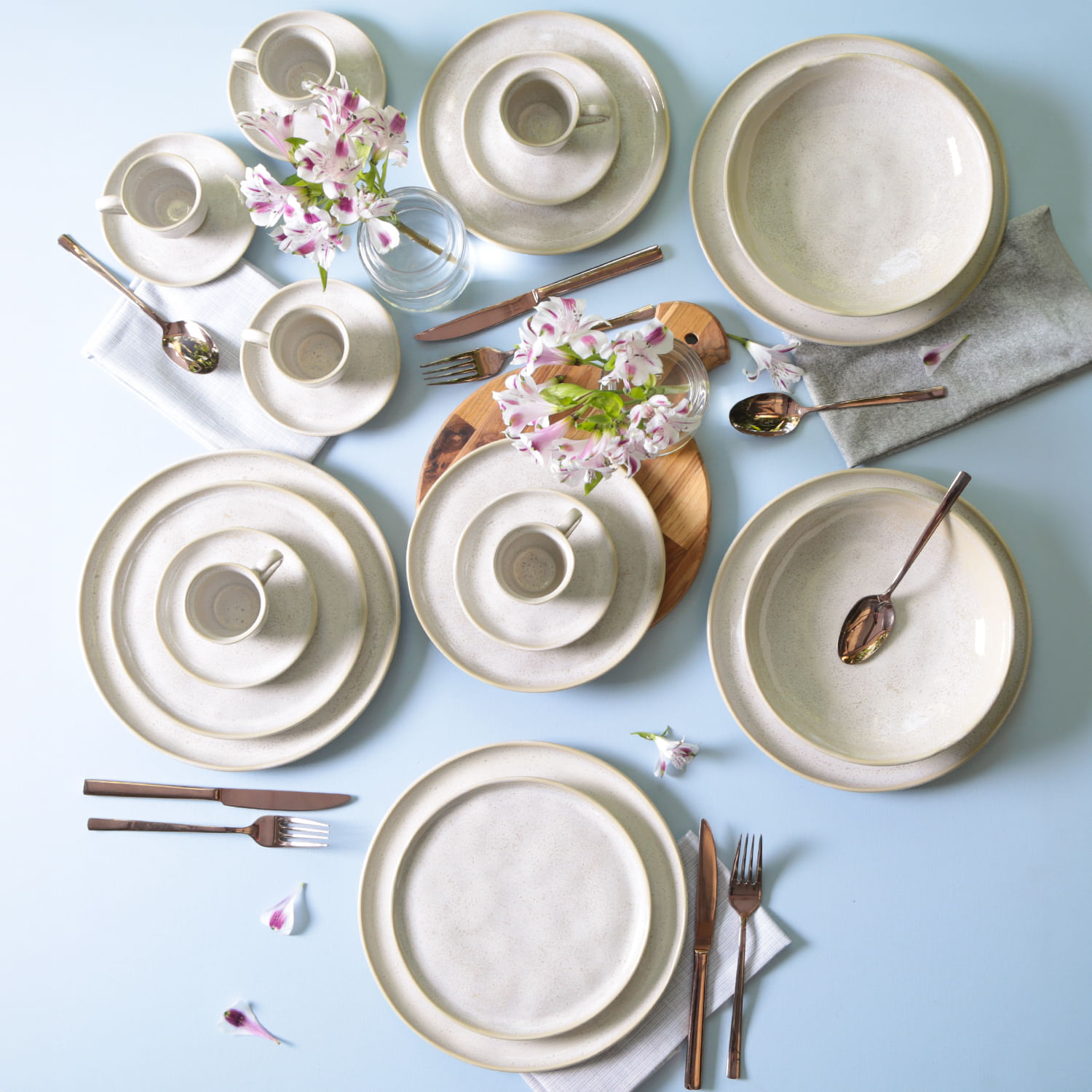 Aparelho de Jantar 30 Peças Bio Latte - Imagem 3