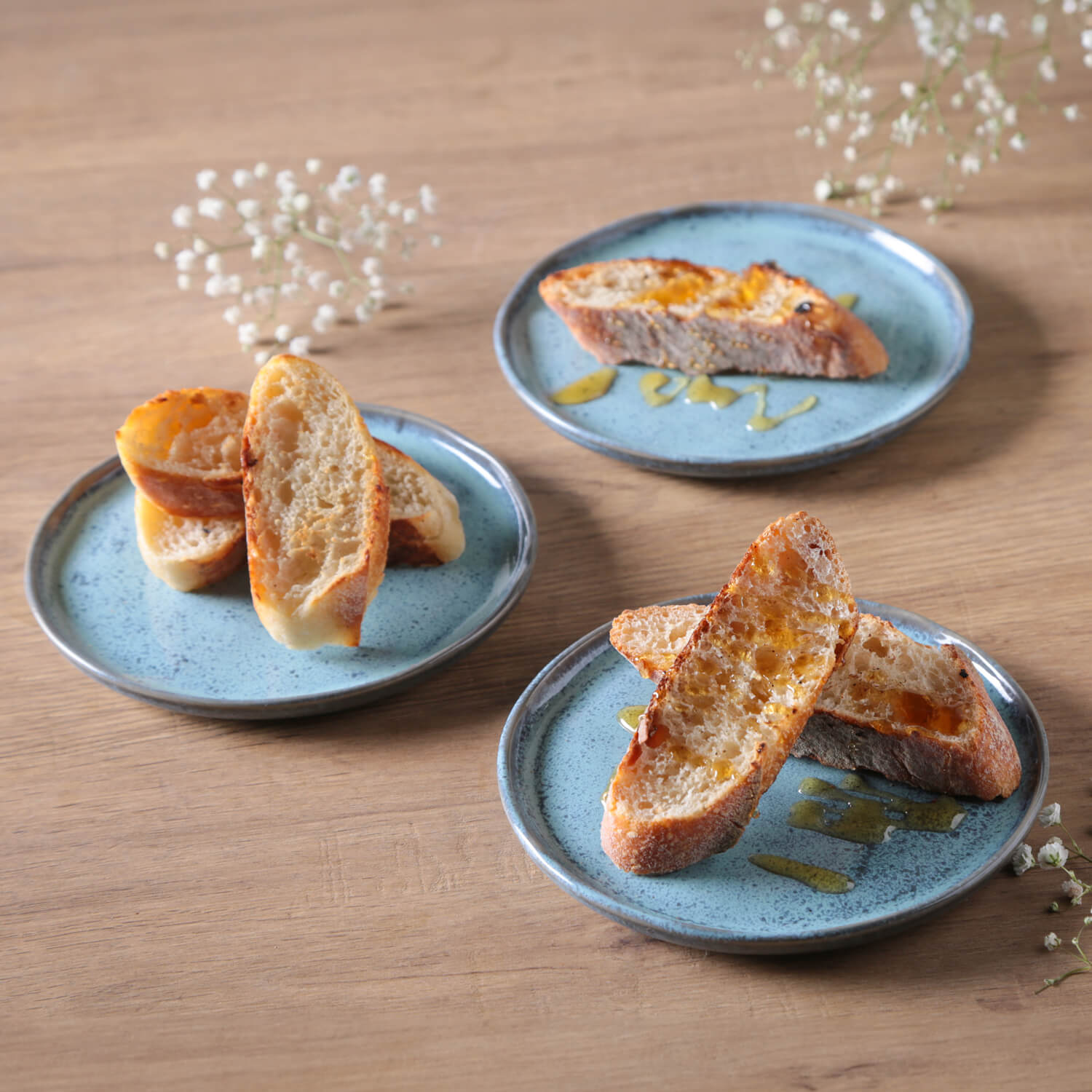 Conjunto com 6 Pratos de Pão Bio Breeze Ø15,5x1,6cm - Imagem 2