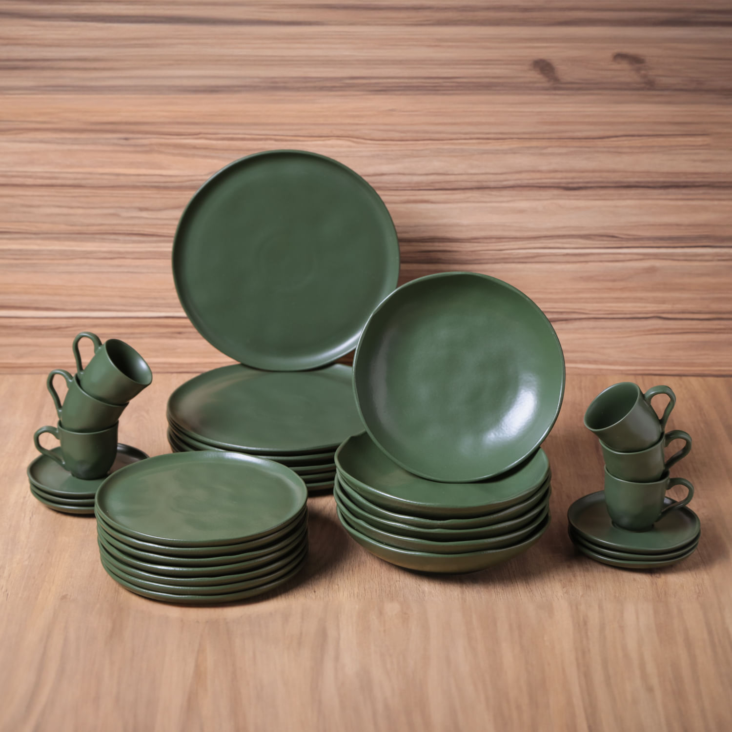 Aparelho de Jantar 30 Peças Bio Leaf - Imagem 2