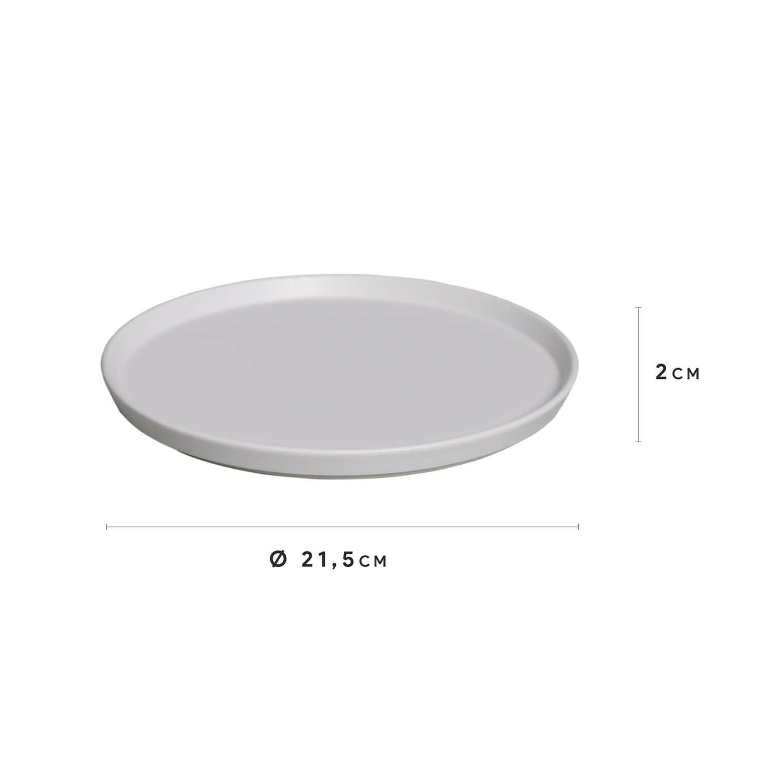 Conjunto com 6 Pratos de Sobremesa Neo Vit Ø21,5cm - Imagem 6