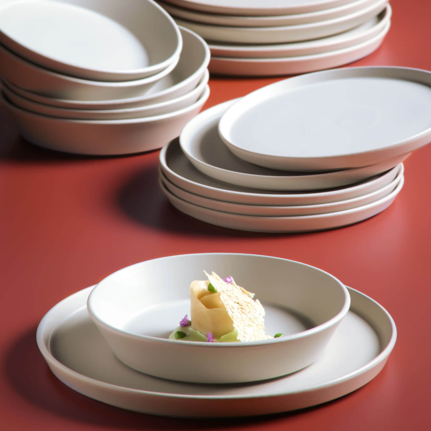 Conjunto com 6 Pratos de Sobremesa Neo Vit Ø21,5cm - Imagem 4