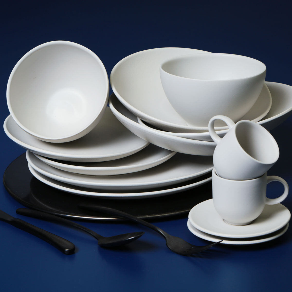 Conjunto com 6 Pratos Raso Coup Stoneware Vit Ø26cm - Imagem 6