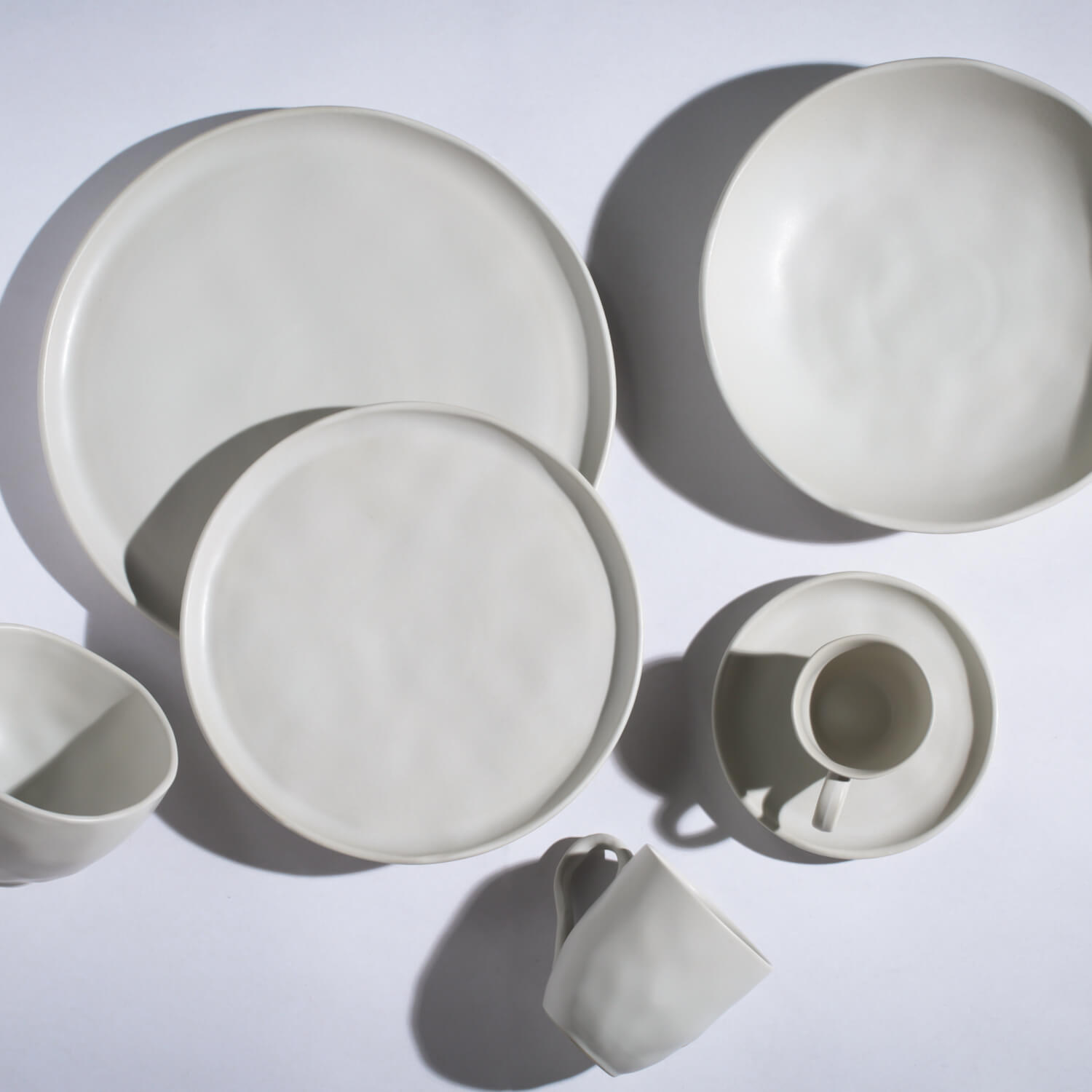 Conjunto com 6 Pratos de Sobremesa Bio Stoneware Vit Ø21,5cm - Imagem 5