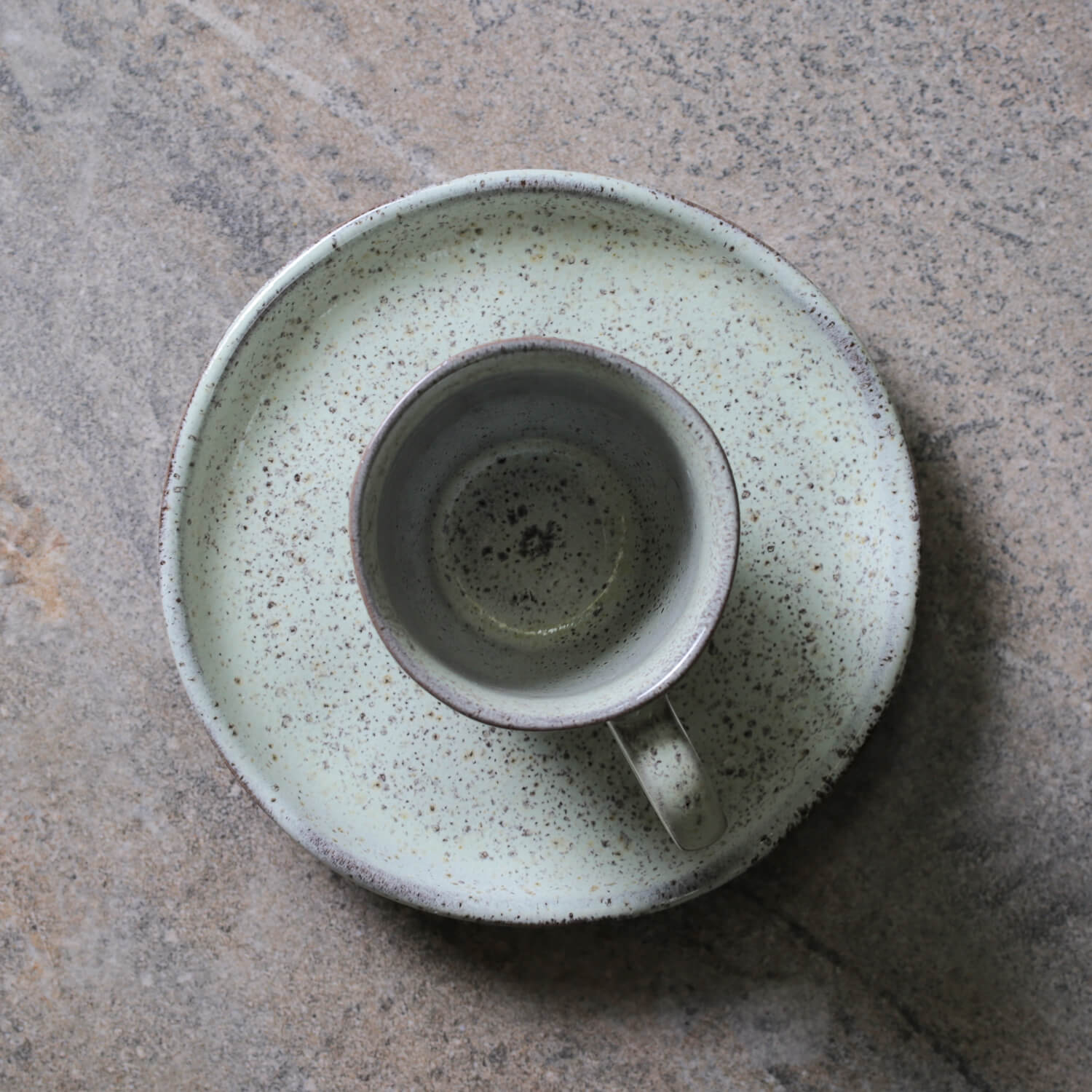 Conjunto com 6 Xícaras de Café com Pires Bio Pistache 120ml - Imagem 4