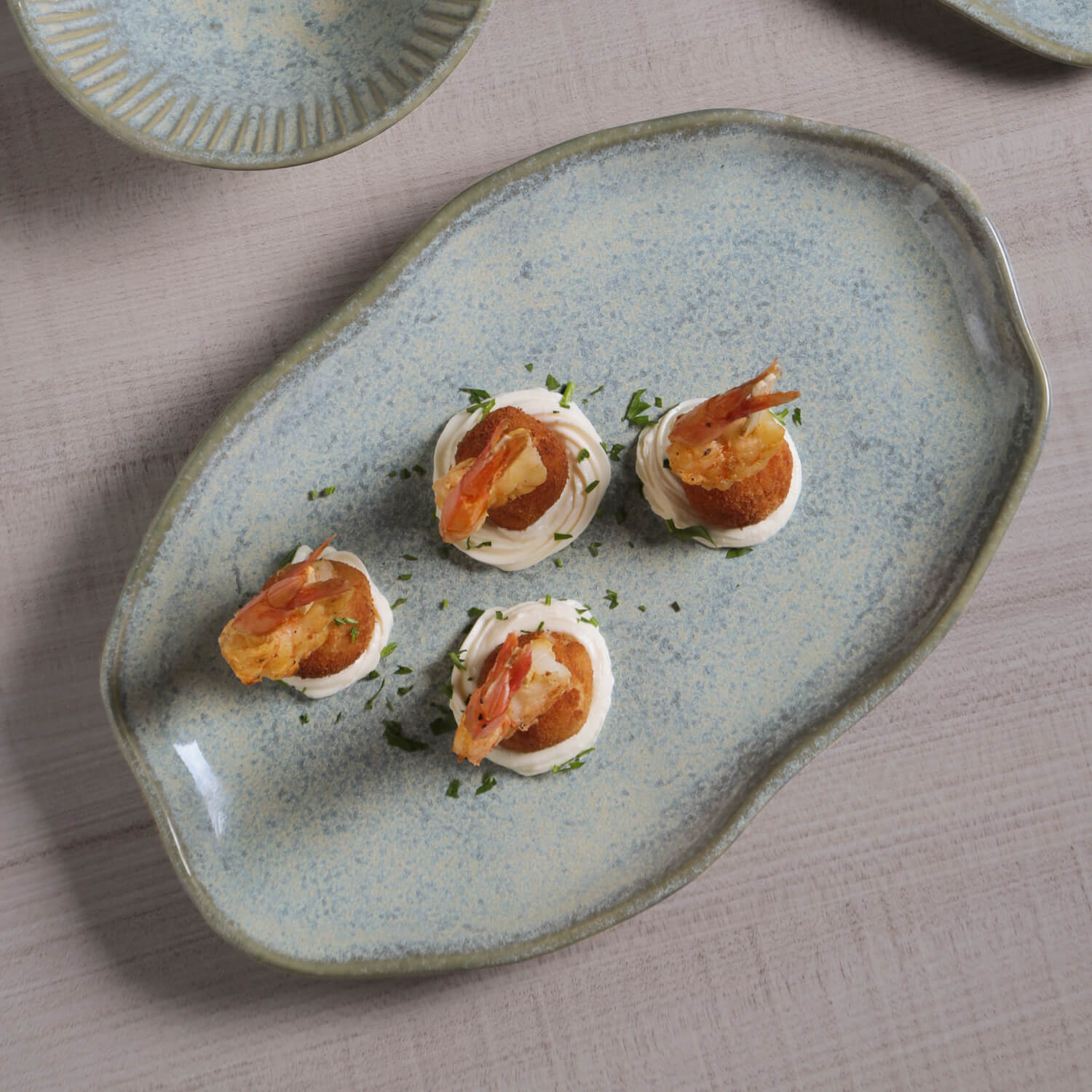 Conjunto com 4 Travessas Oval Rasa Média Bio Green Granite 30x20cm - Imagem 4