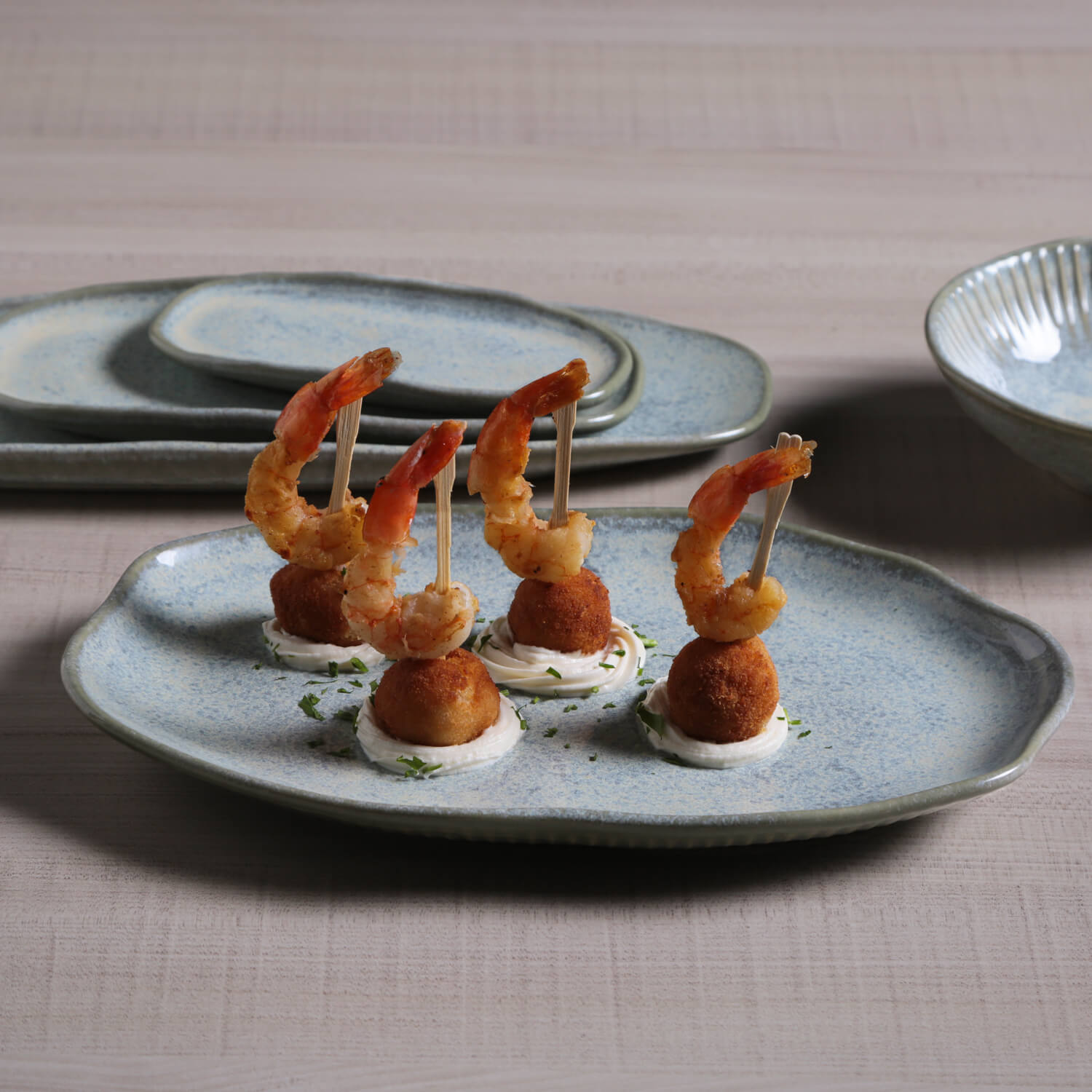 Conjunto com 4 Travessas Oval Rasa Média Bio Green Granite 30x20cm - Imagem 2