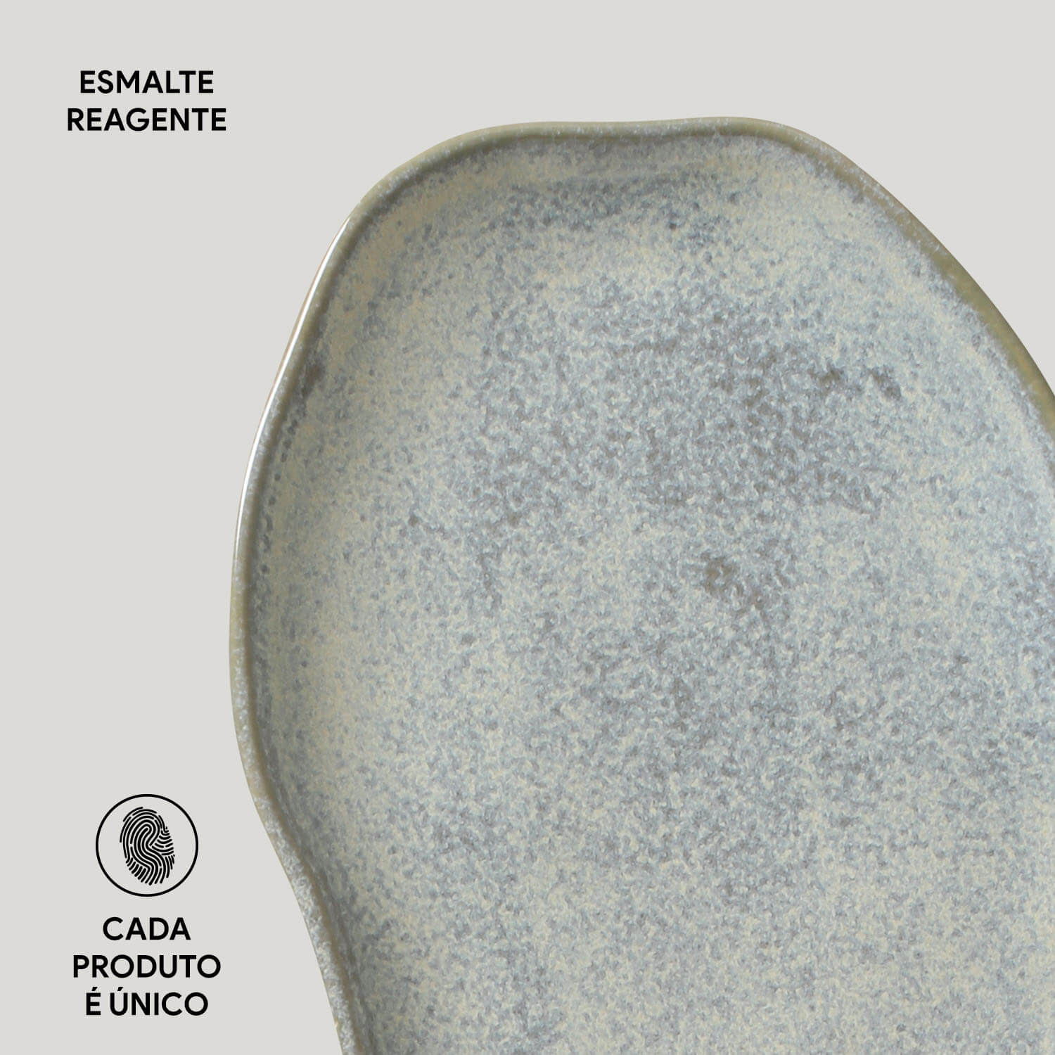 Conjunto com 4 Travessas Oval Rasa Média Bio Green Granite 30x20cm - Imagem 5