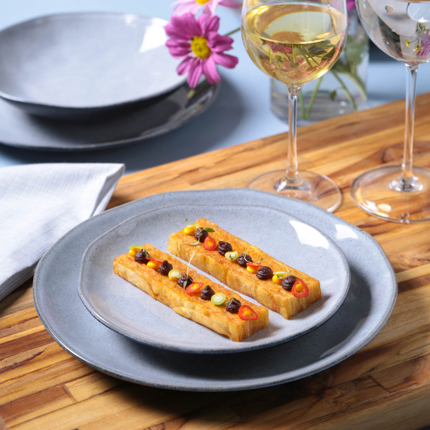 Aparelho de Jantar 30 Peças Orgânico Concreto - Imagem 4