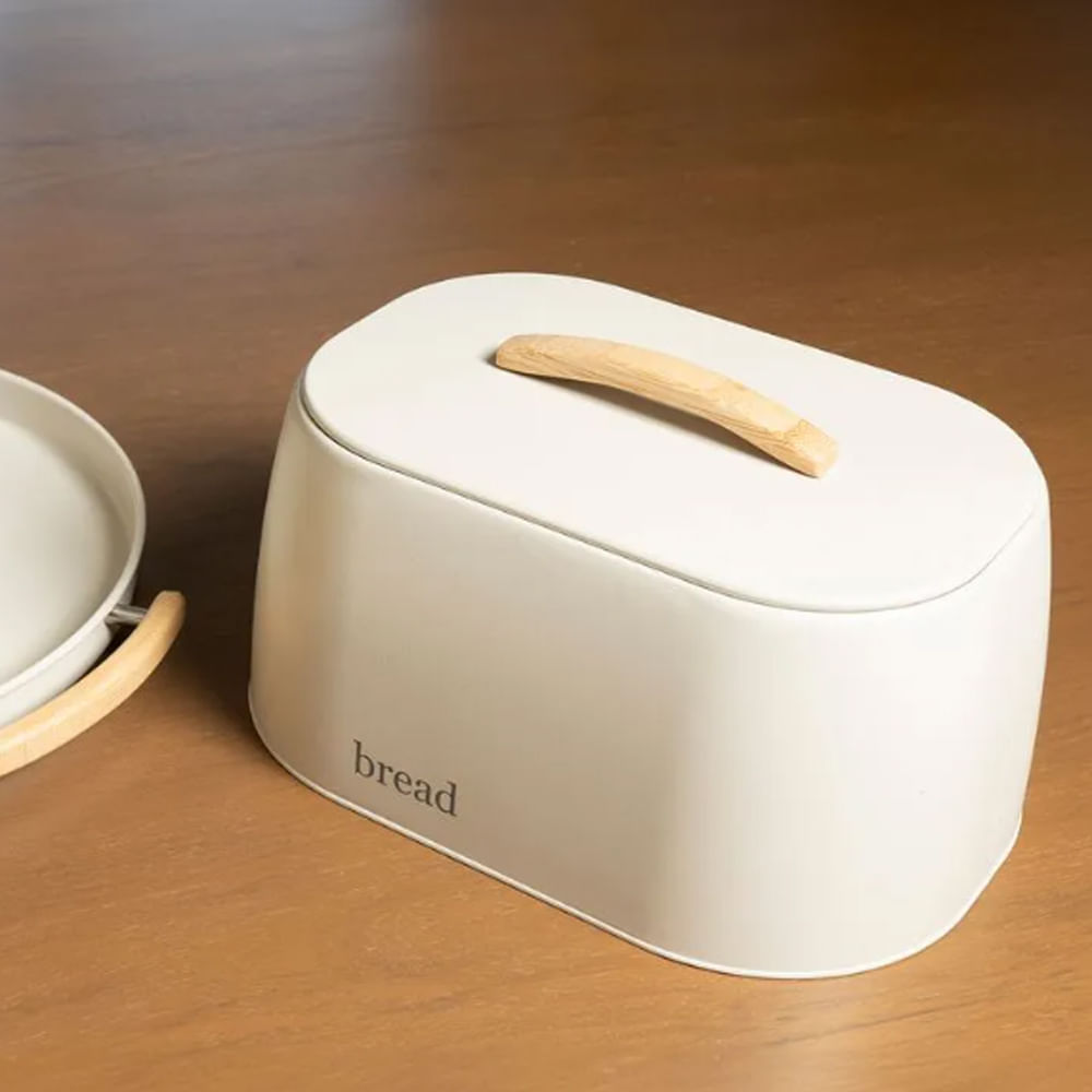 Porta Pão com Alças Sense Bege - OU - Imagem 2