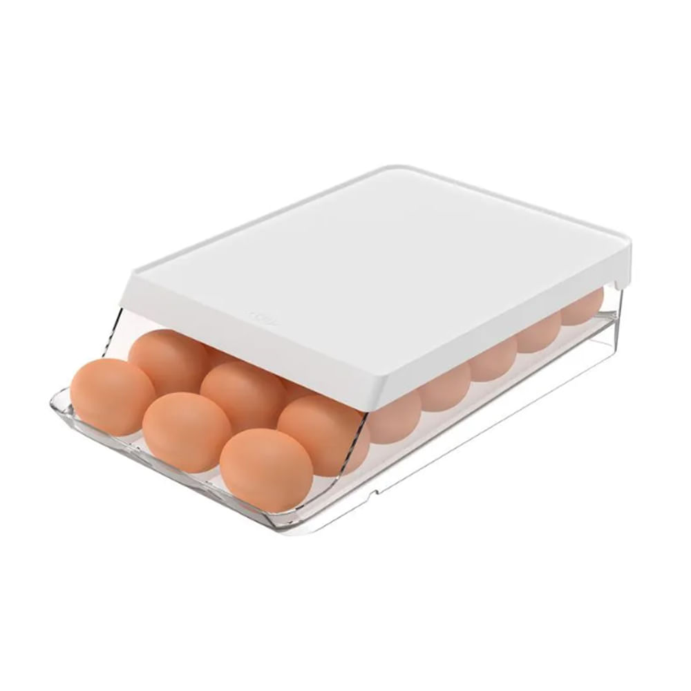 Pote Organizador Roll Clear Fresh para Ovos 21 und - OU