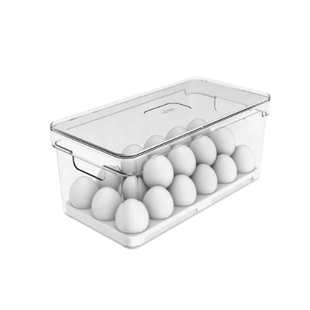 Pote Organizador Clear Fresh para Ovos 36 und - OU