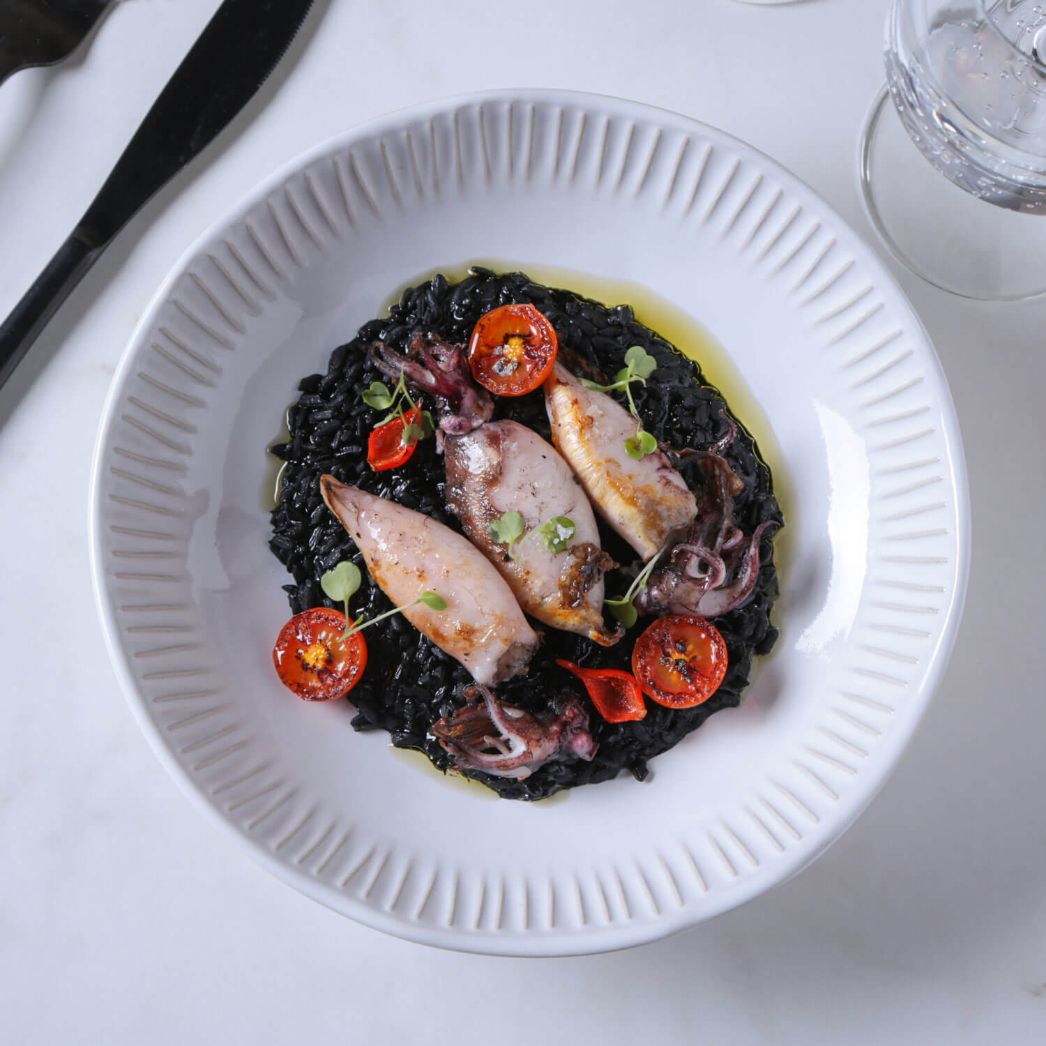 Conjunto com 6 Pratos Fundo Linhas New White Ø22,5cm 830ml - Imagem 3