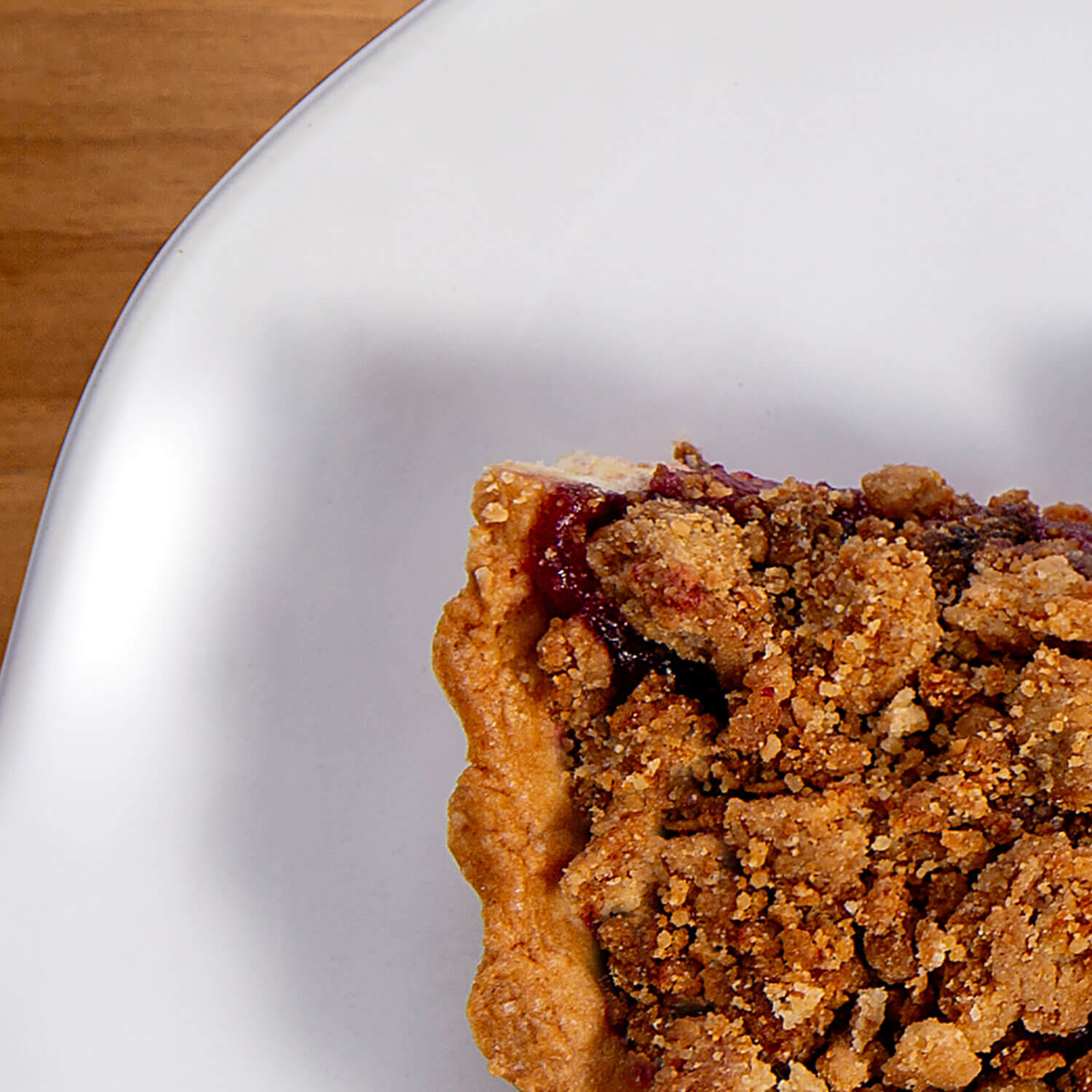 Conjunto com 6 Pratos de Sobremesa Orgânico New White Ø19,5cm - Imagem 4