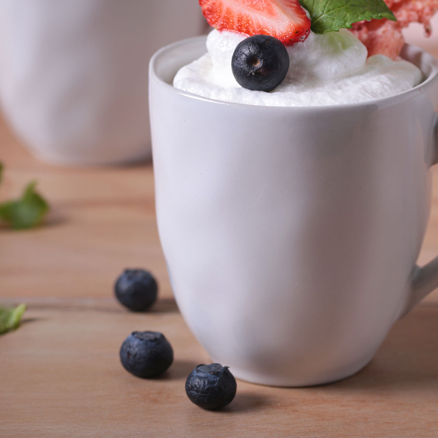 Conjunto com 4 Canecas Orgânico New White 273ml - Imagem 3