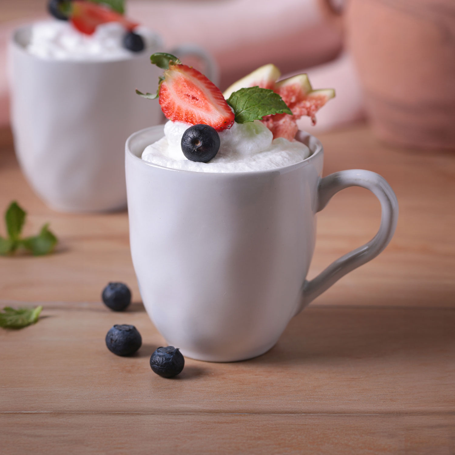 Conjunto com 4 Canecas Orgânico New White 273ml - Imagem 2