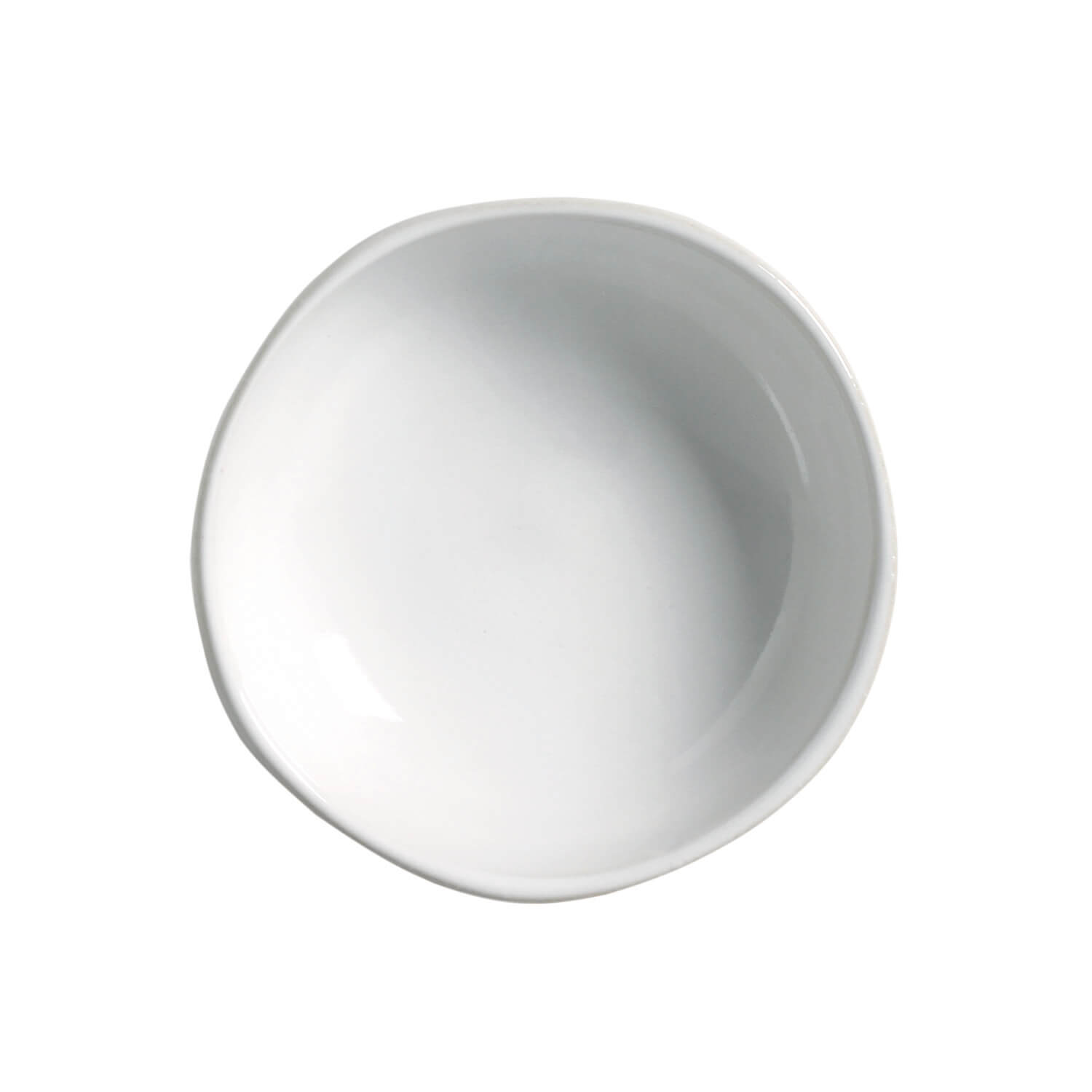Conjunto com 6 Ramequim Médio Orgânico New White Ø9x3cm 70ml