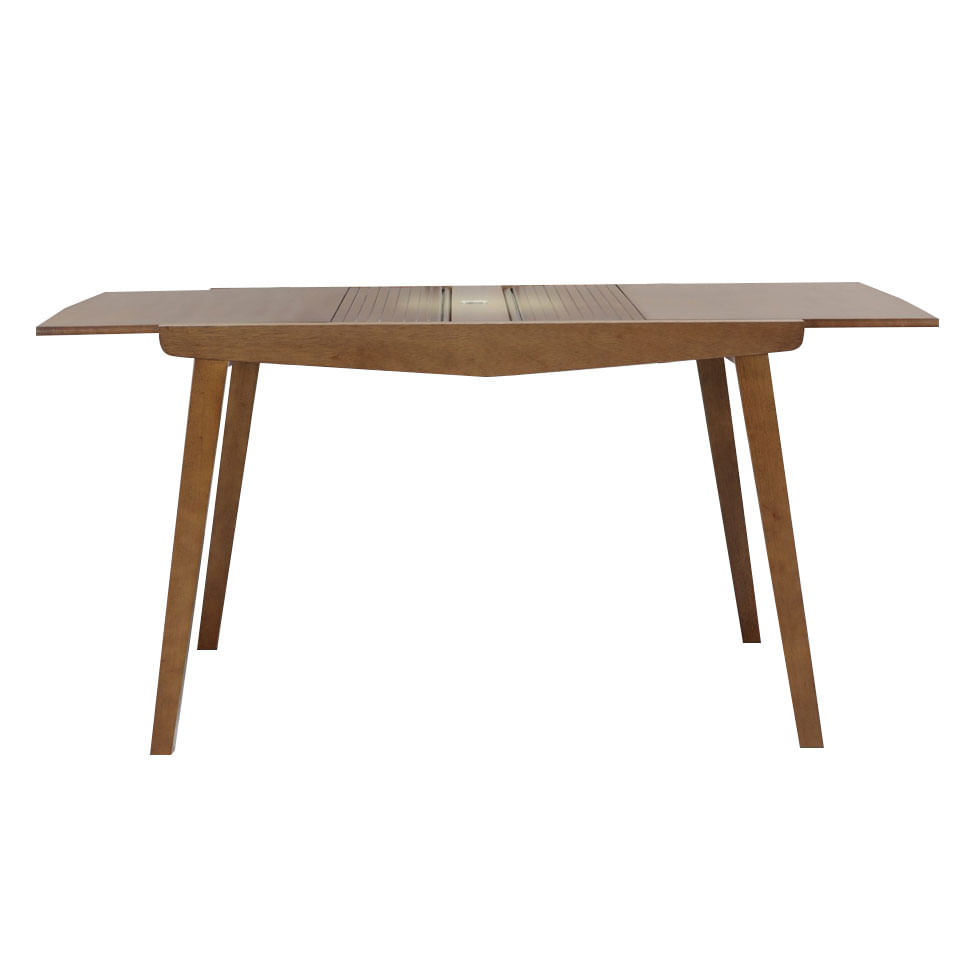 Mesa de Jantar Elástica Rubi Extensiva Pinhão 1,13m