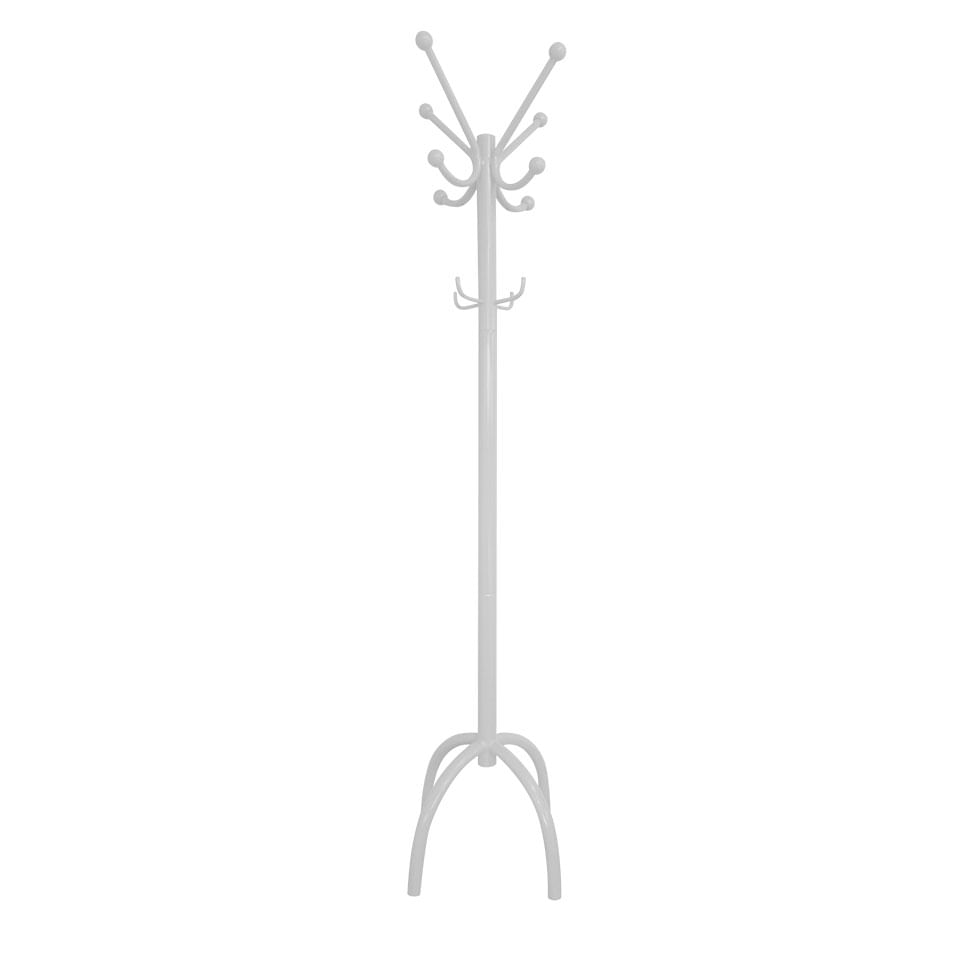 Cabideiro Mancebo de Chão Yang Branco