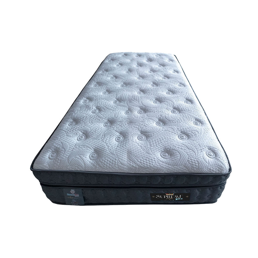 Colchão Solteiro Molas Ensacadas Euro Pillow 88x188x40 Cama inBox Supreme Confort Gel Living - Imagem 5