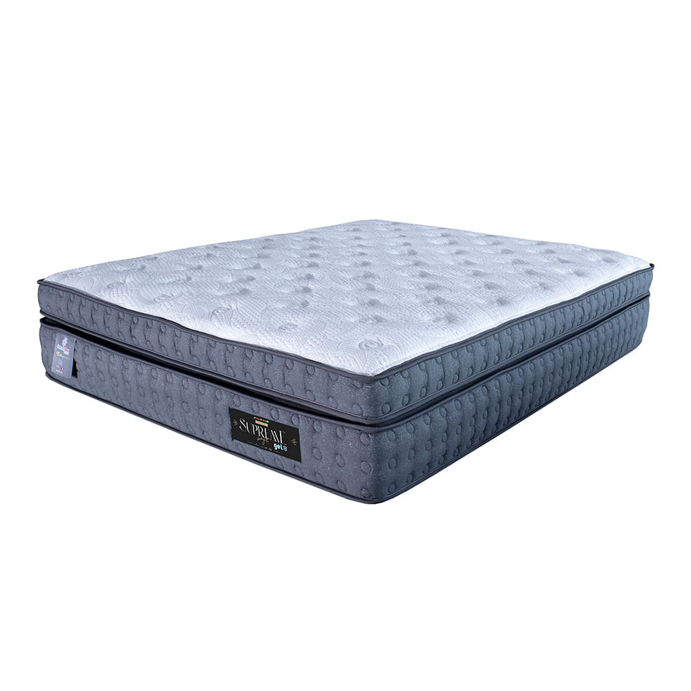 Colchão King Molas Ensacadas Euro Pillow 193x203x40 Cama inBox Supreme Confort Gel Living - Imagem 6