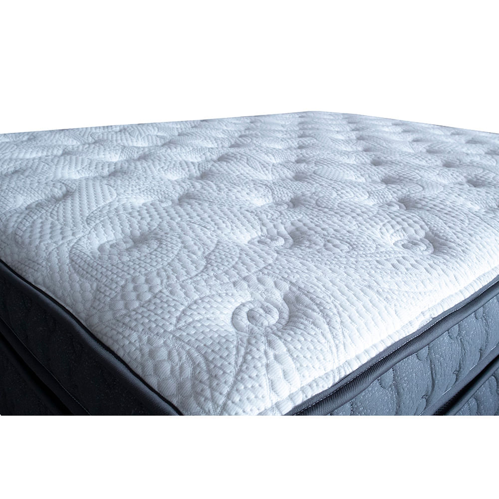 Colchão King Molas Ensacadas Euro Pillow 193x203x40 Cama inBox Supreme Confort Gel Living - Imagem 4