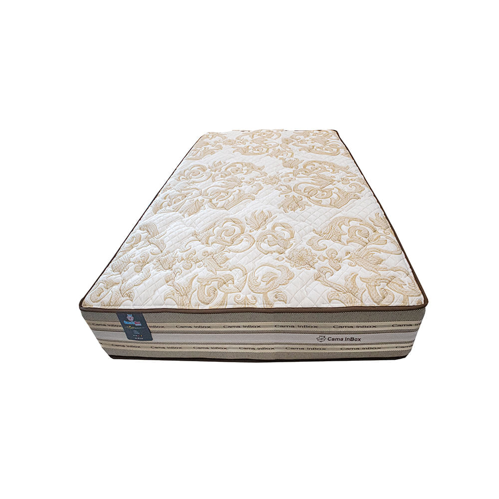 Colchão Solteiro Molas Ensacadas Pillow In 88x188x31 Cama inBox Duo Linem Bege - Imagem 4