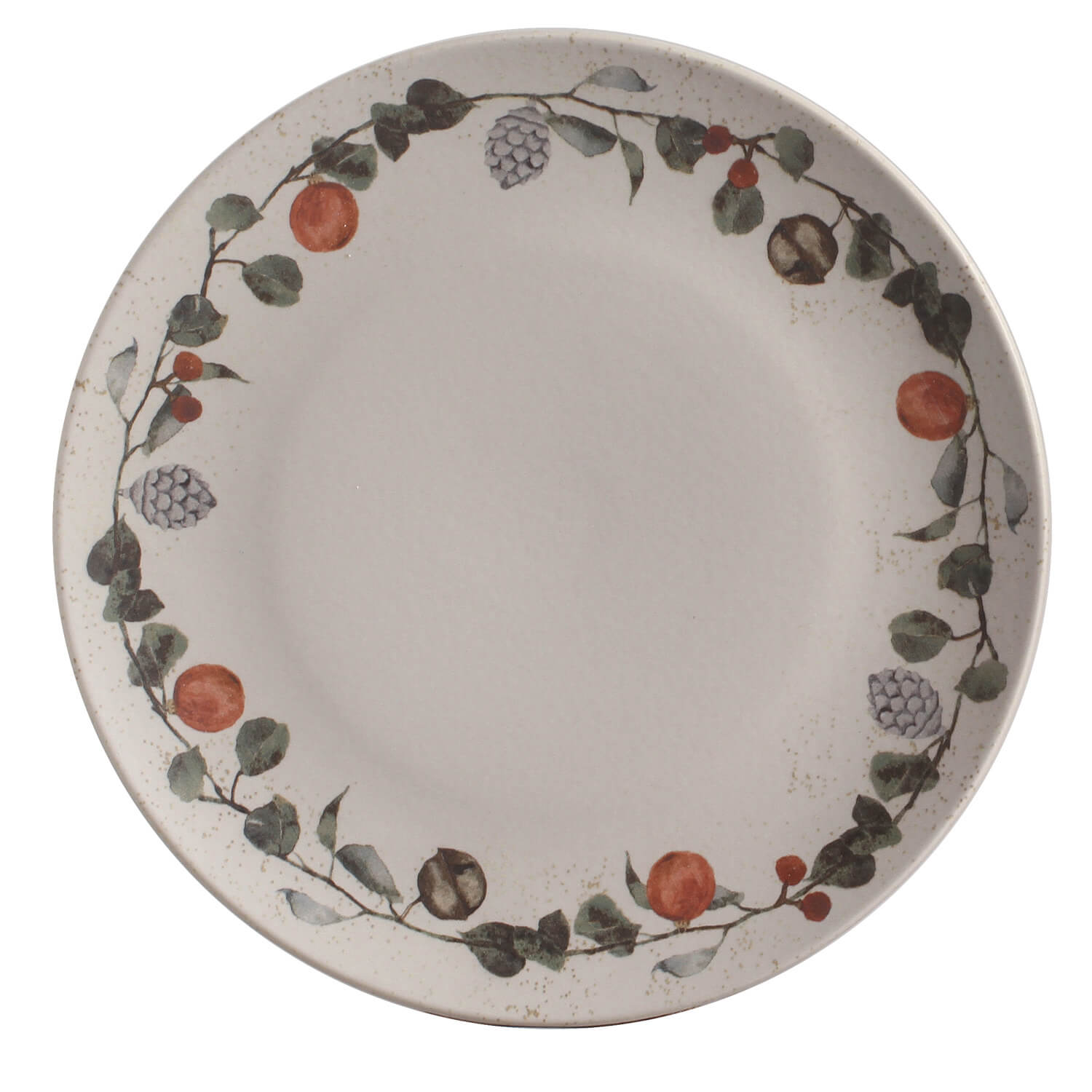 Conjunto com 6 Pratos Raso Coup Stoneware Noite Feliz Ø26cm